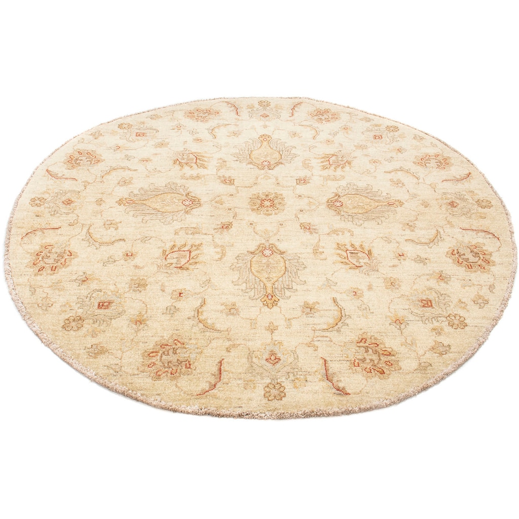 morgenland Orientteppich »Ziegler rund - 150 x 148 cm - beige«, rund