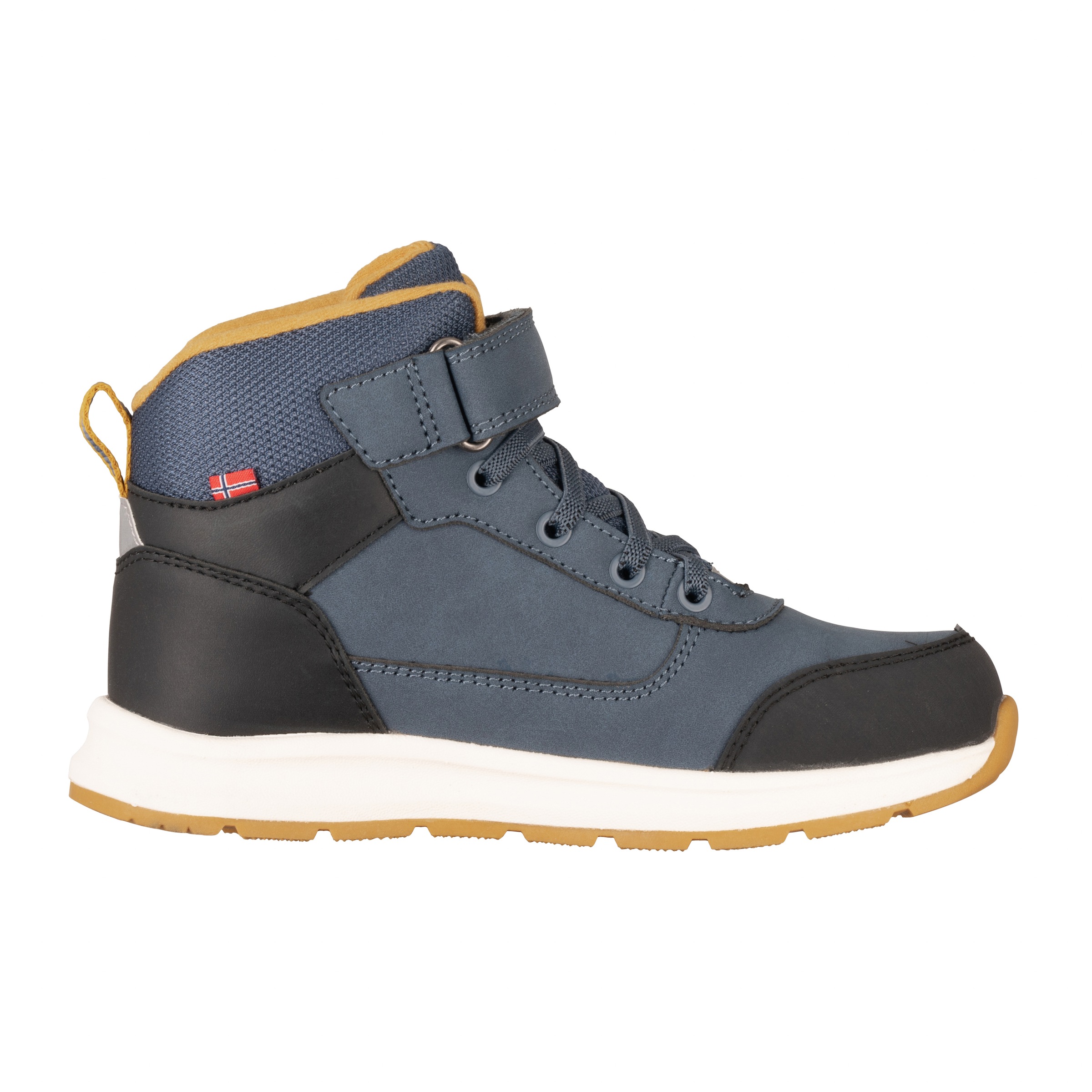 Winterstiefel TROLLKIDS "KIDS STAVANGER MID CUT XT", Mädchen, Gr. 34, blau (nordic blau, mystic blau), Mesh, Synthetik, Schuhe Winterstiefel, wasserdicht 2
