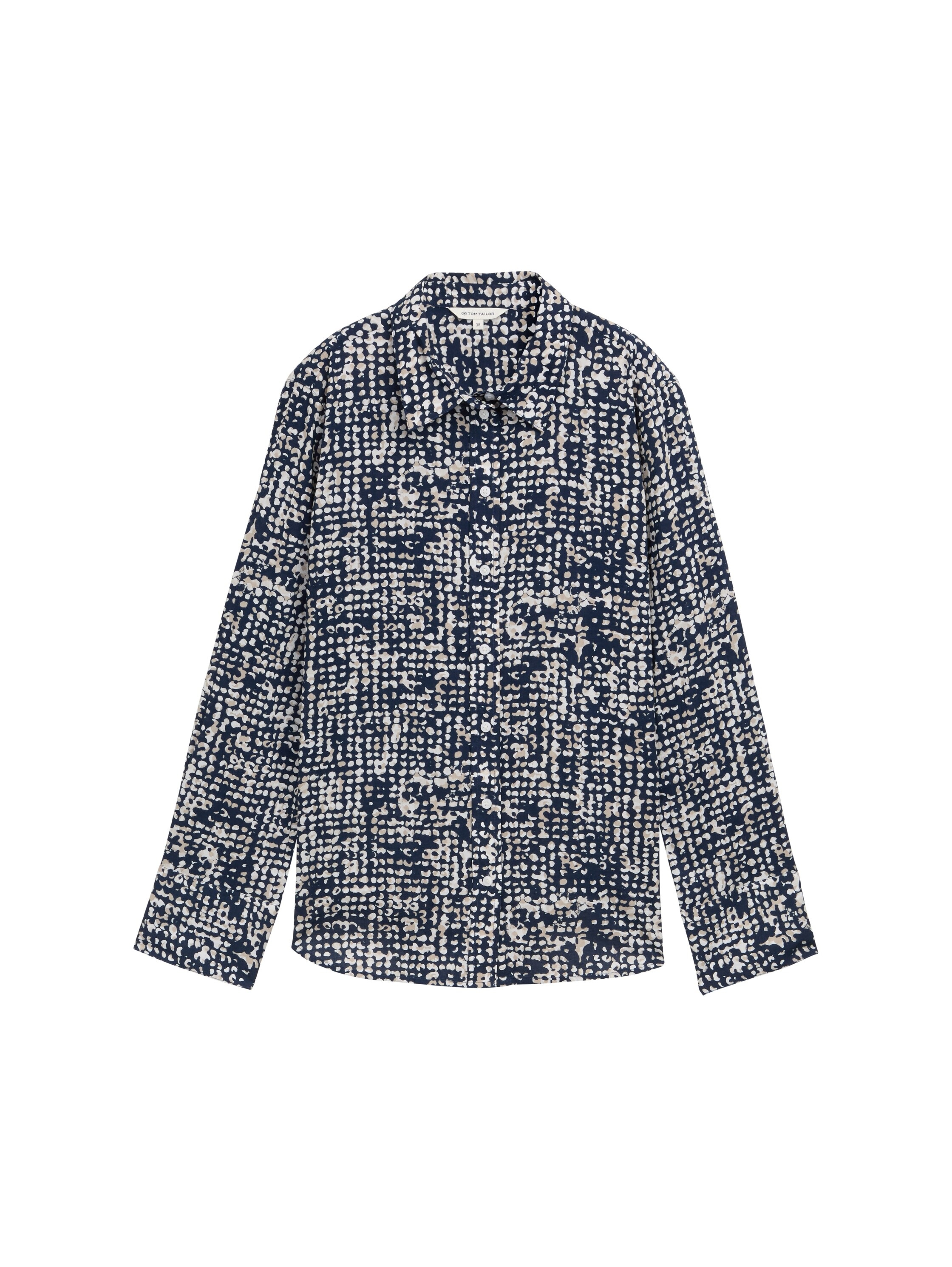 TOM TAILOR Hemdbluse, mit Muster