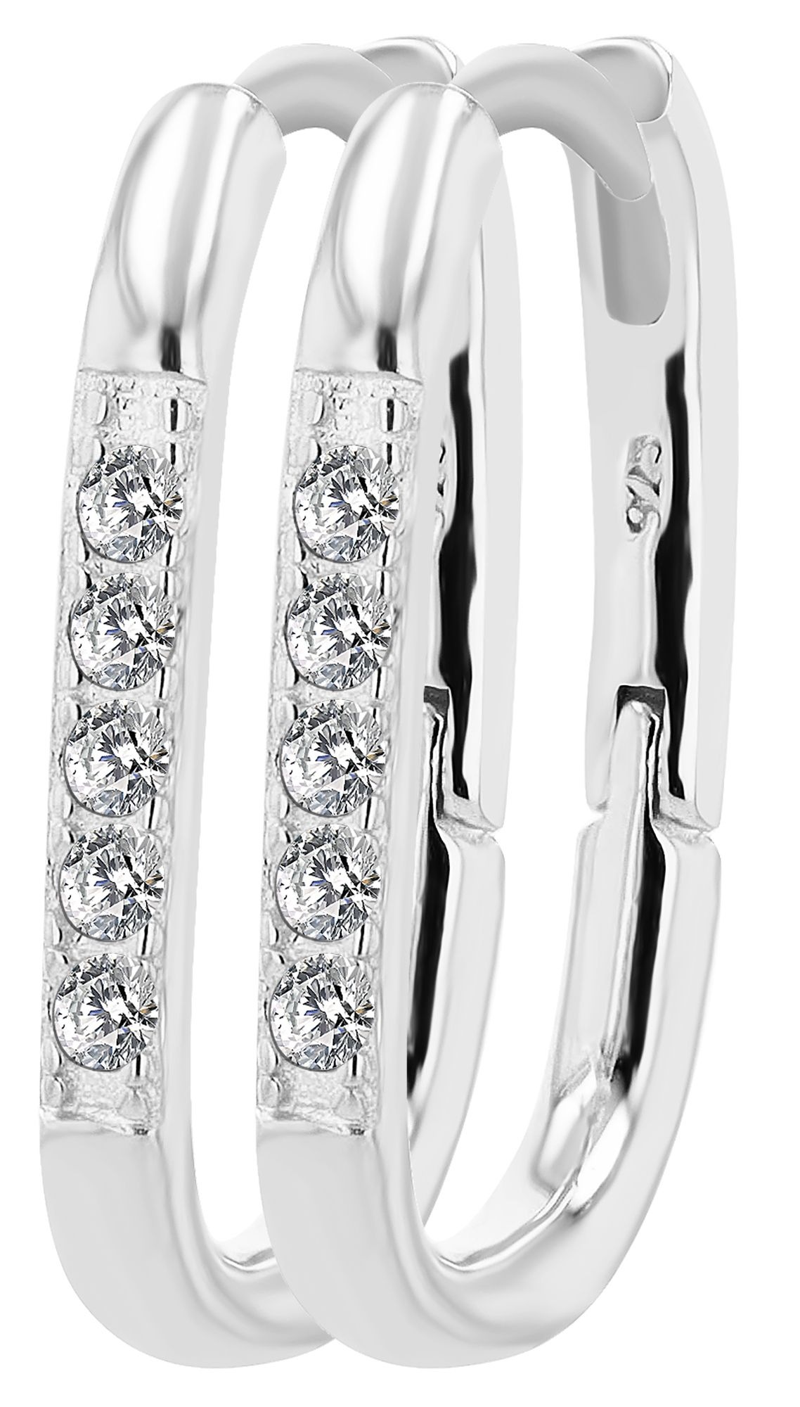 Adelia´s Paar Ohrhänger »Damen Ohrringe aus 925 Silber« Ein Geschenk, das Freude macht