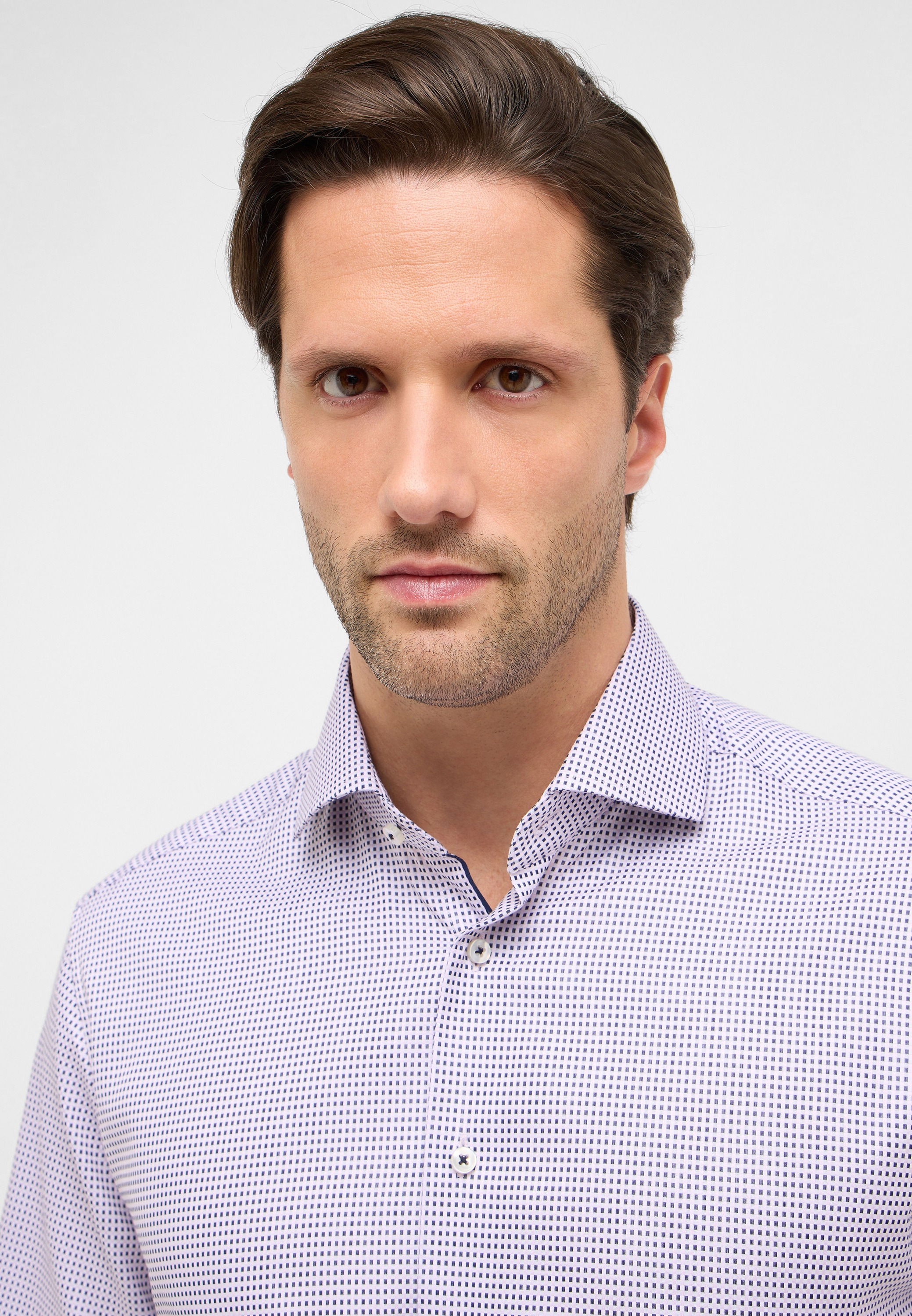 Thumbnail - Eterna Langarmhemd "MODERN FIT" NON IRON (bügelfrei)