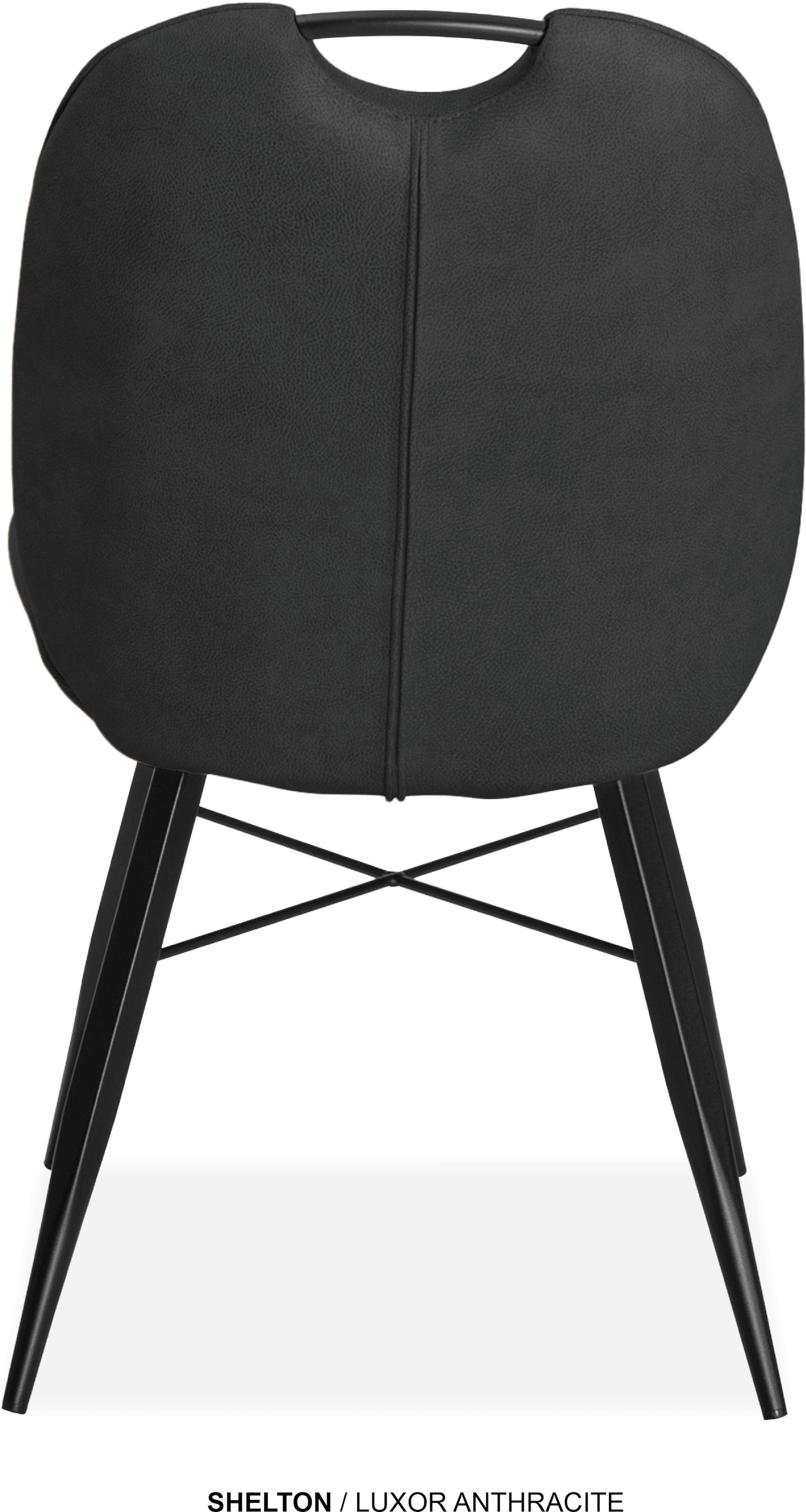 OMG Design Esszimmerstuhl »Shelton« (Set) 2 Stk.Esszimmerstuhl, pflegeleichter Bezug, mit Handgriff