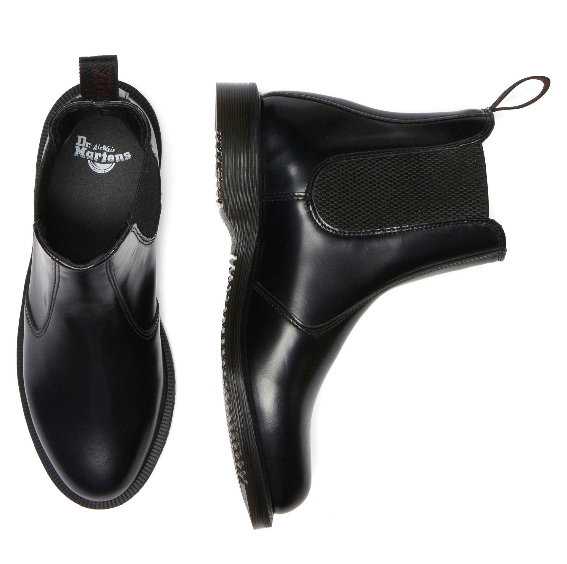 DR. MARTENS Chelseaboots »Flora«, Stiefelette, Business Schuh mit Stretcheinsatz