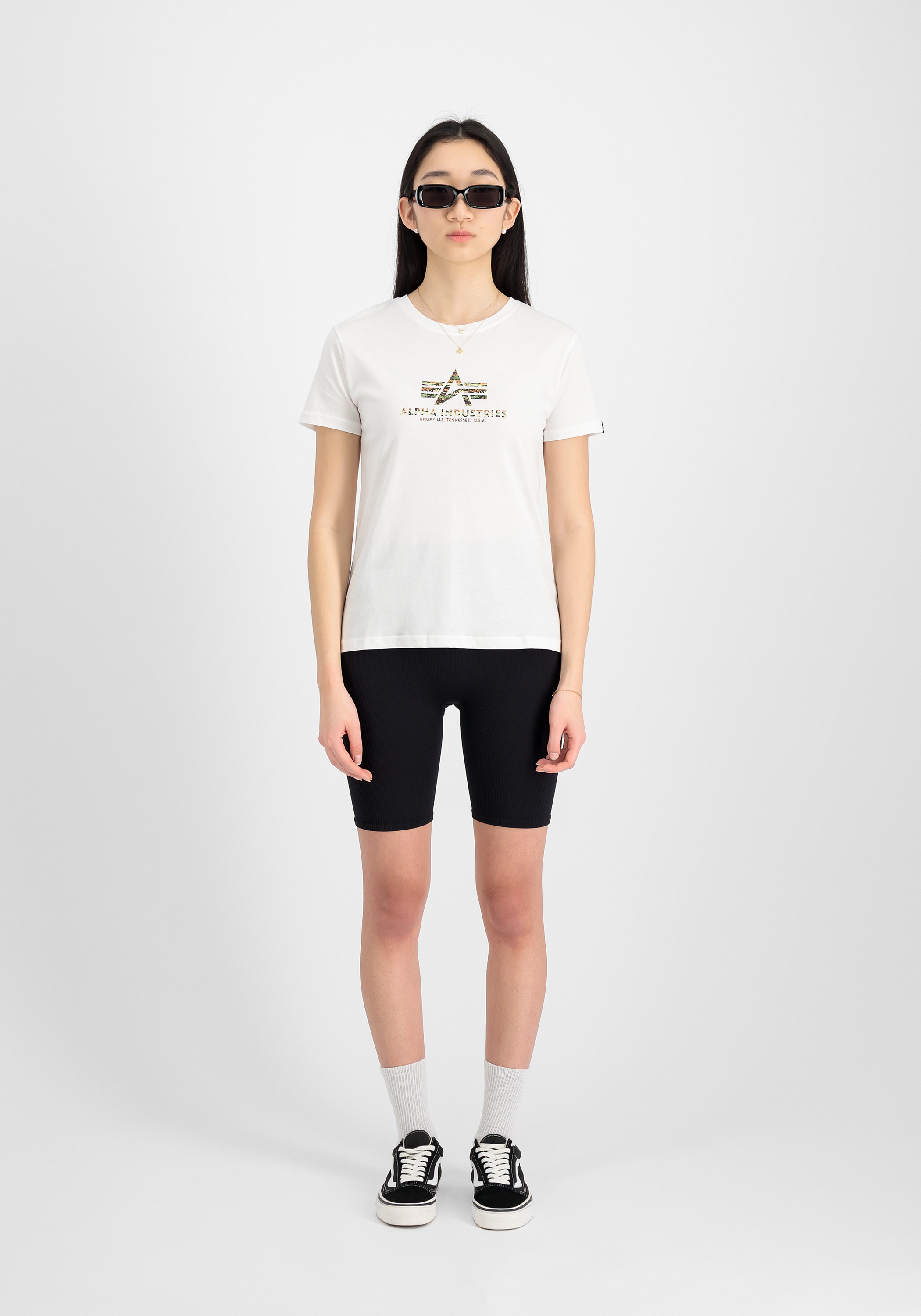 Alpha Industries T-Shirt "Alpha Industries Women - T-Shirts Basic T Camo Pr günstig online kaufen