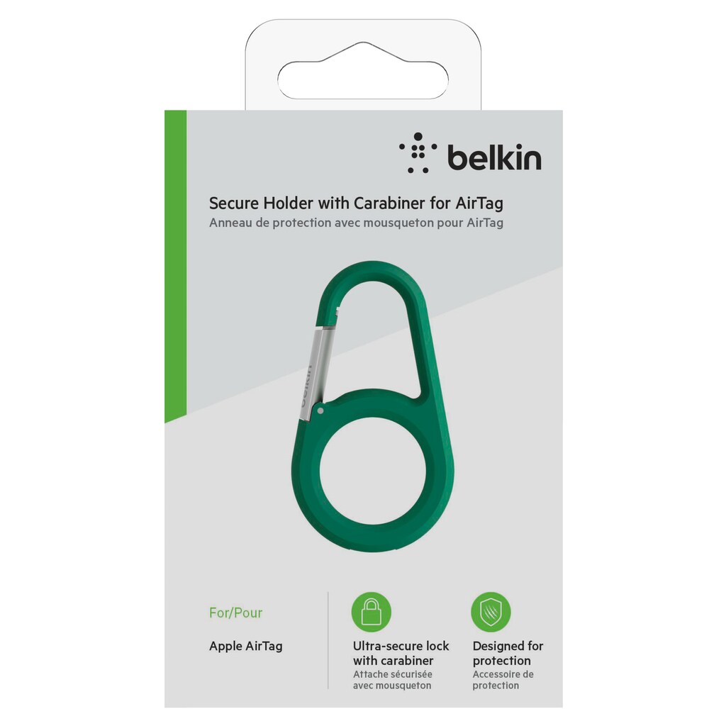 Belkin Bumper »Secure Holder mit Karabiner - Apple AirTag«