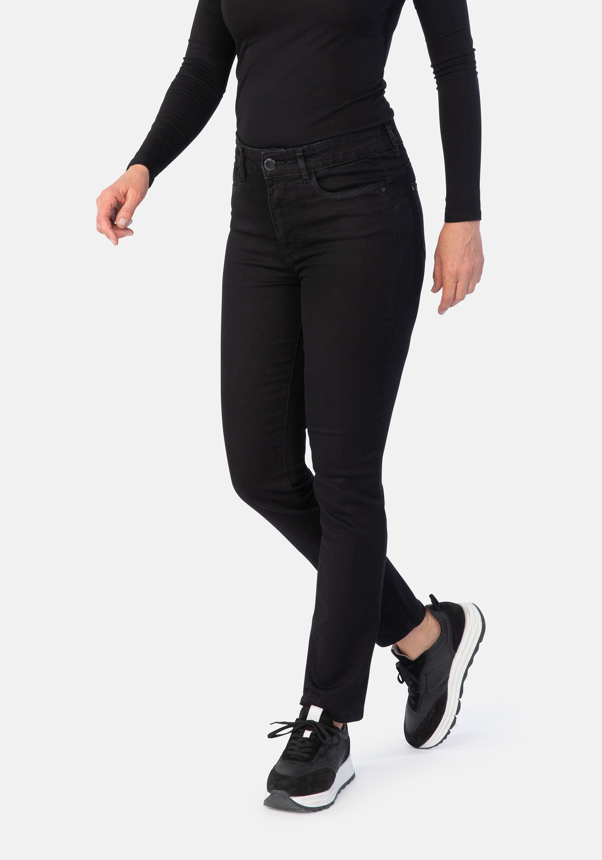 STOOKER WOMEN 1100000002199 "Milano Denim Basic Magic Shape Fit Jeans" Casual Clean Wash Denim Jeans Magic Shape Effekt für Damen