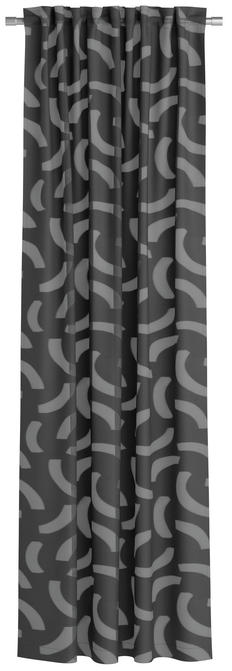 Neutex for you Vorhang "CASALI" Multifunktionsband 1 Stk. tlg. Allover-Must günstig online kaufen