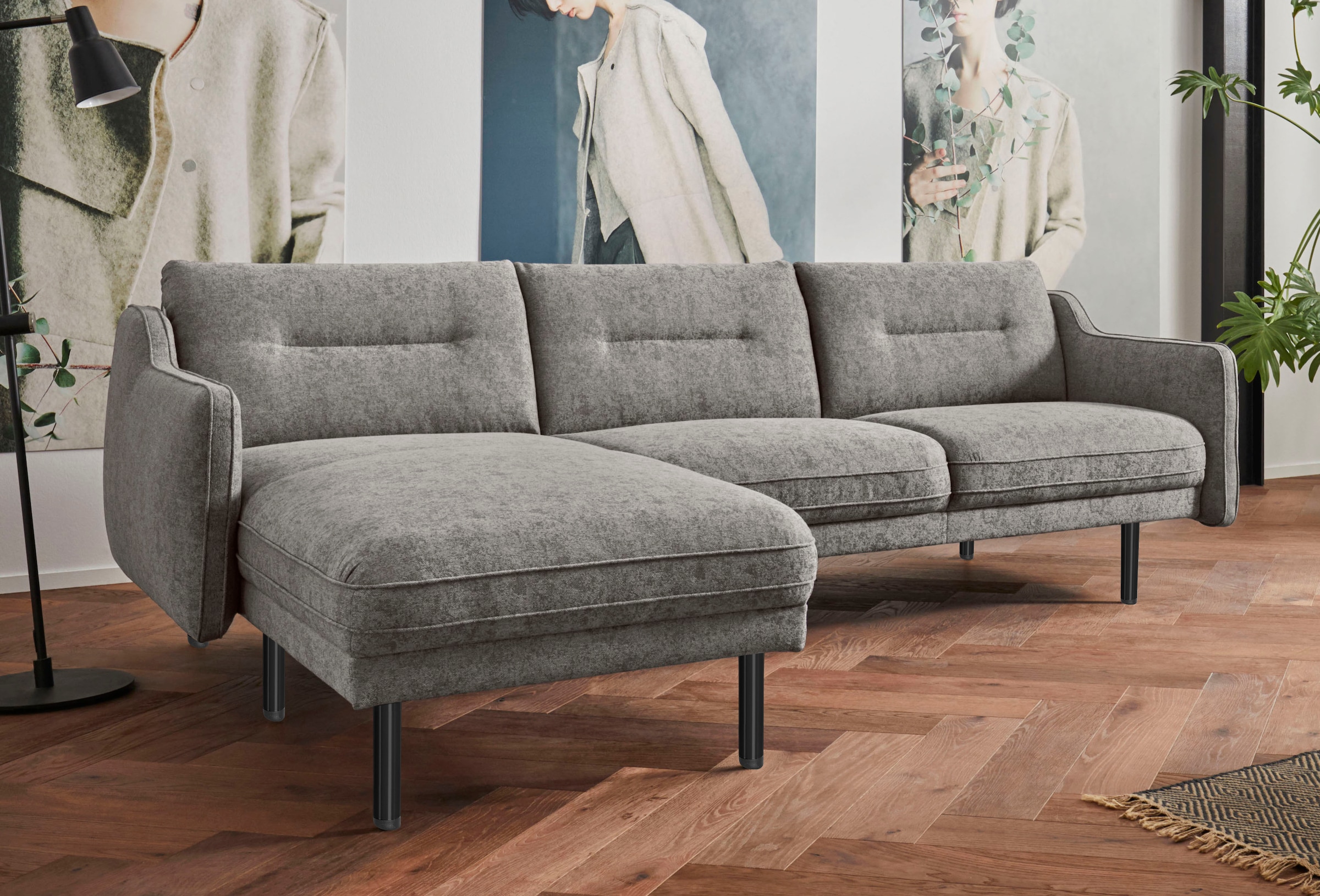 andas Ecksofa "Nordfyn L-Form", edles Design in 3 Bezugsqualitäten, Design günstig online kaufen