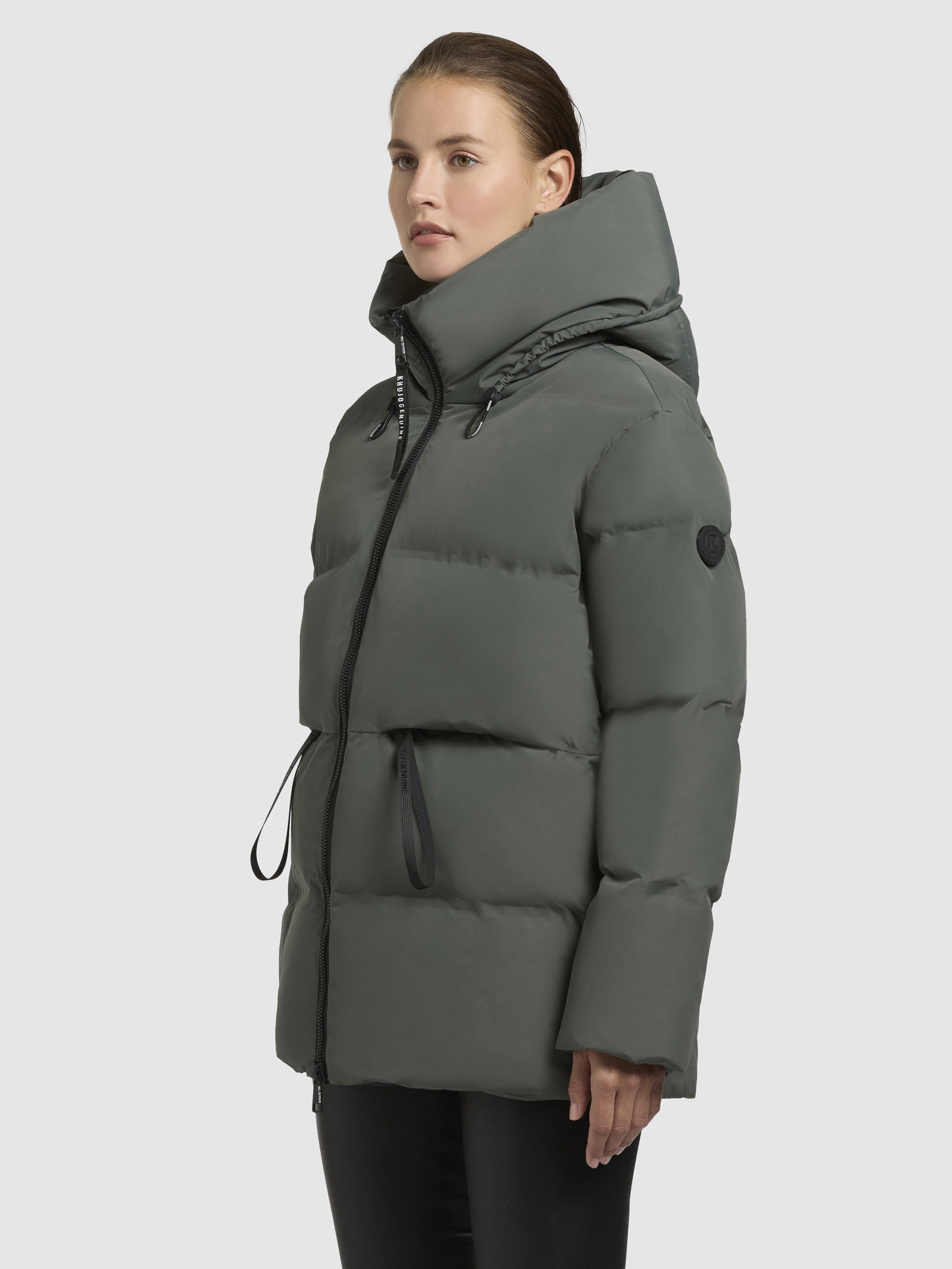 khujo Steppjacke »ELLIS«, mit Kapuze