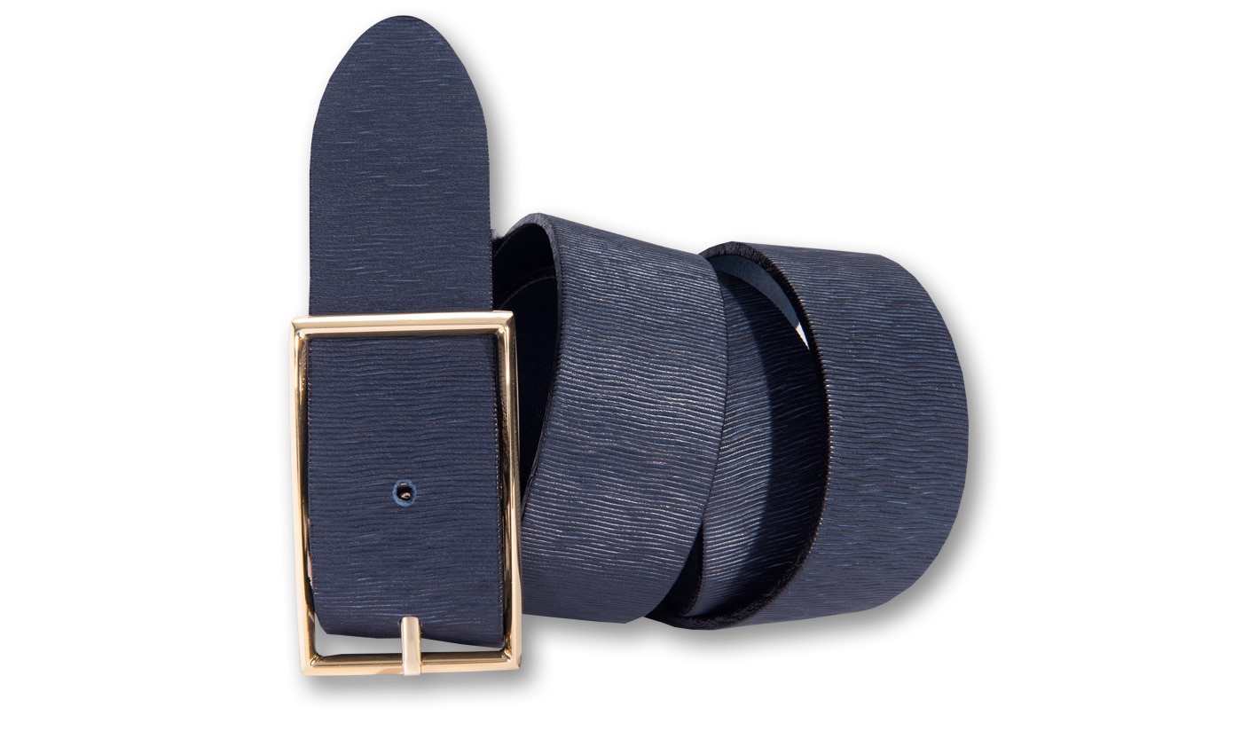 Silbergift Ledergürtel »Ledergürtel mit stilvoll genarbter Oberfläche«