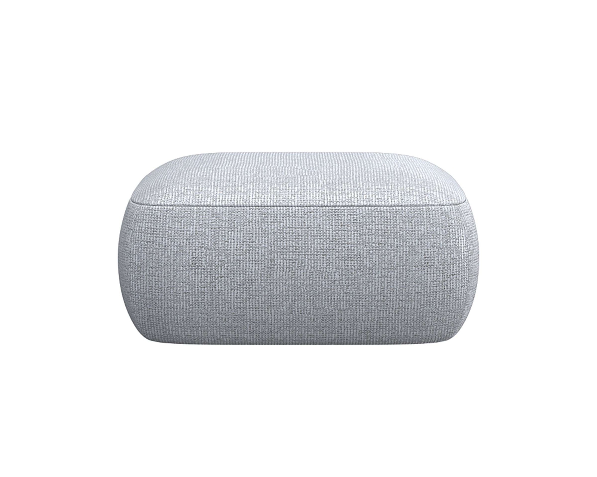 Pouf »Torino, rund, bodennah, Sitzhocker, Polsterhocker«, Modernes, organisches...