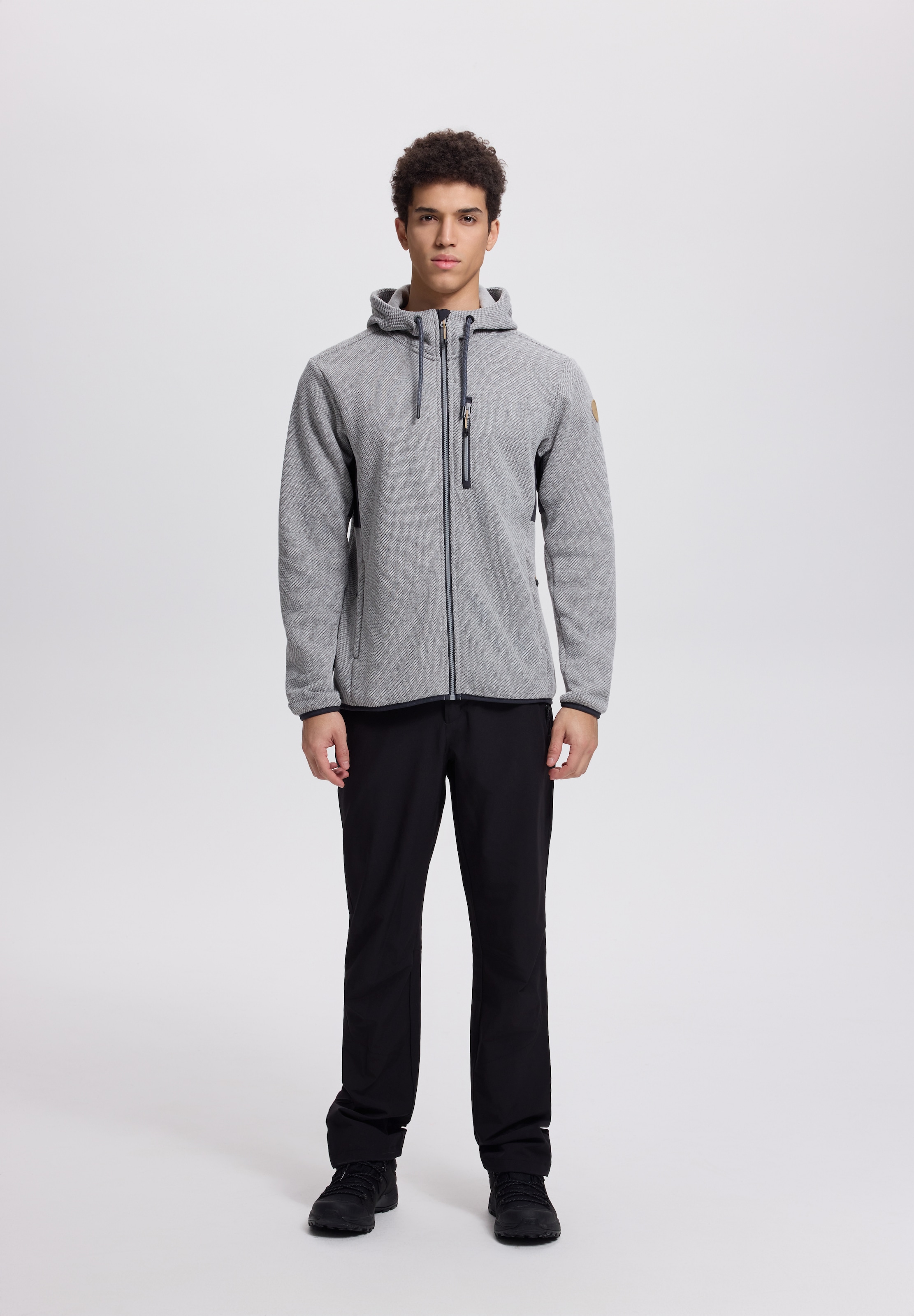 Icepeak Fleecejacke »MANAWA« schnell trocknendes Obermaterial aus Polyester, auch in großen Größen