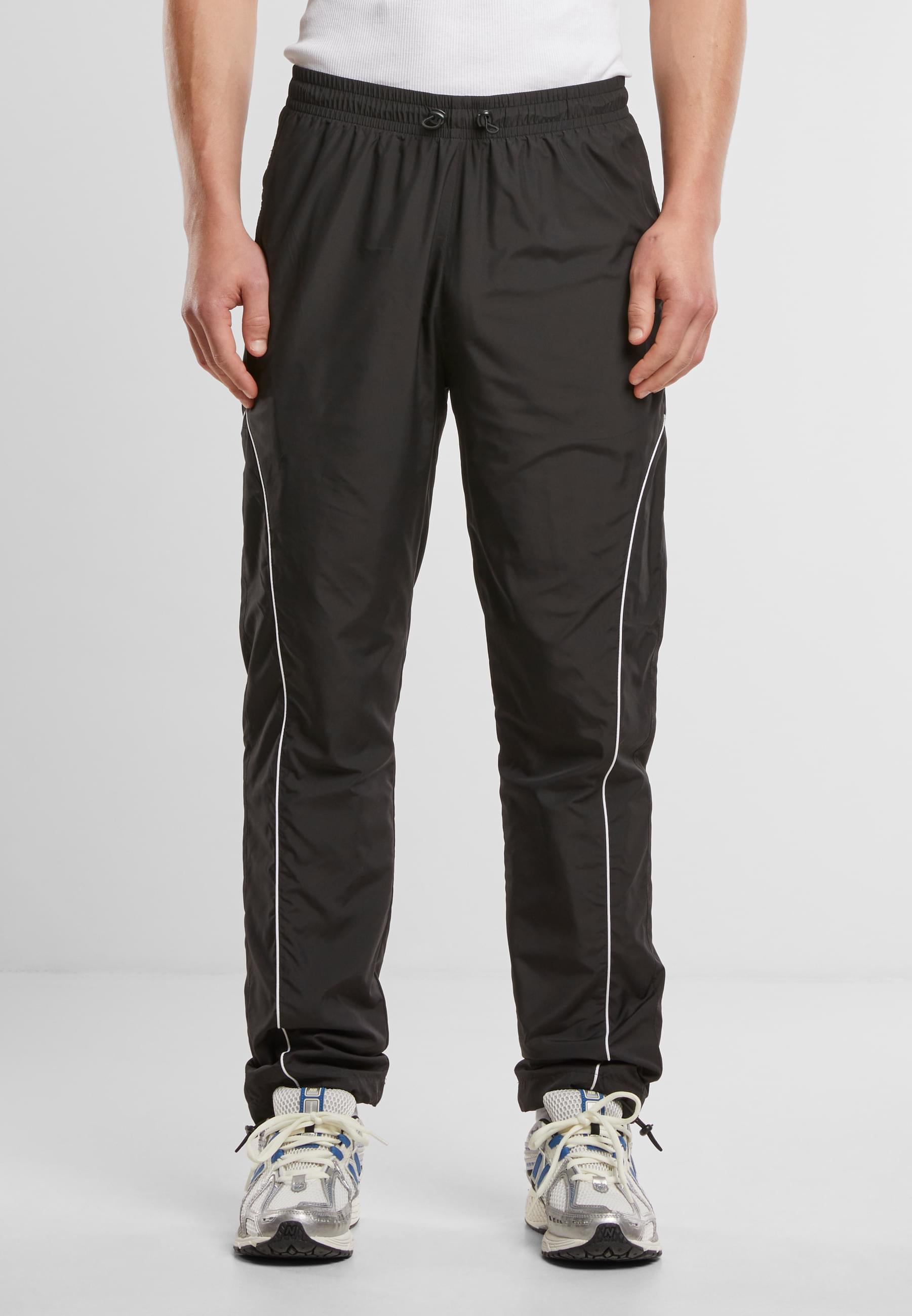URBAN CLASSICS Jogginghose »Urban Classics Piped Panel Trackpants«, (1 tlg.)