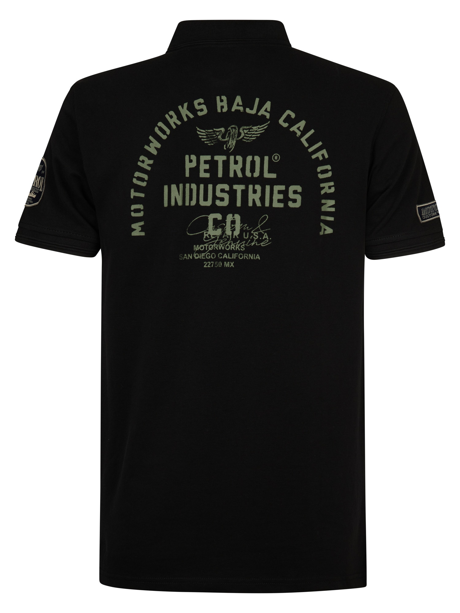 Petrol Industries Poloshirt »Men Polo Short Sleeve« mit Logo Stickereien