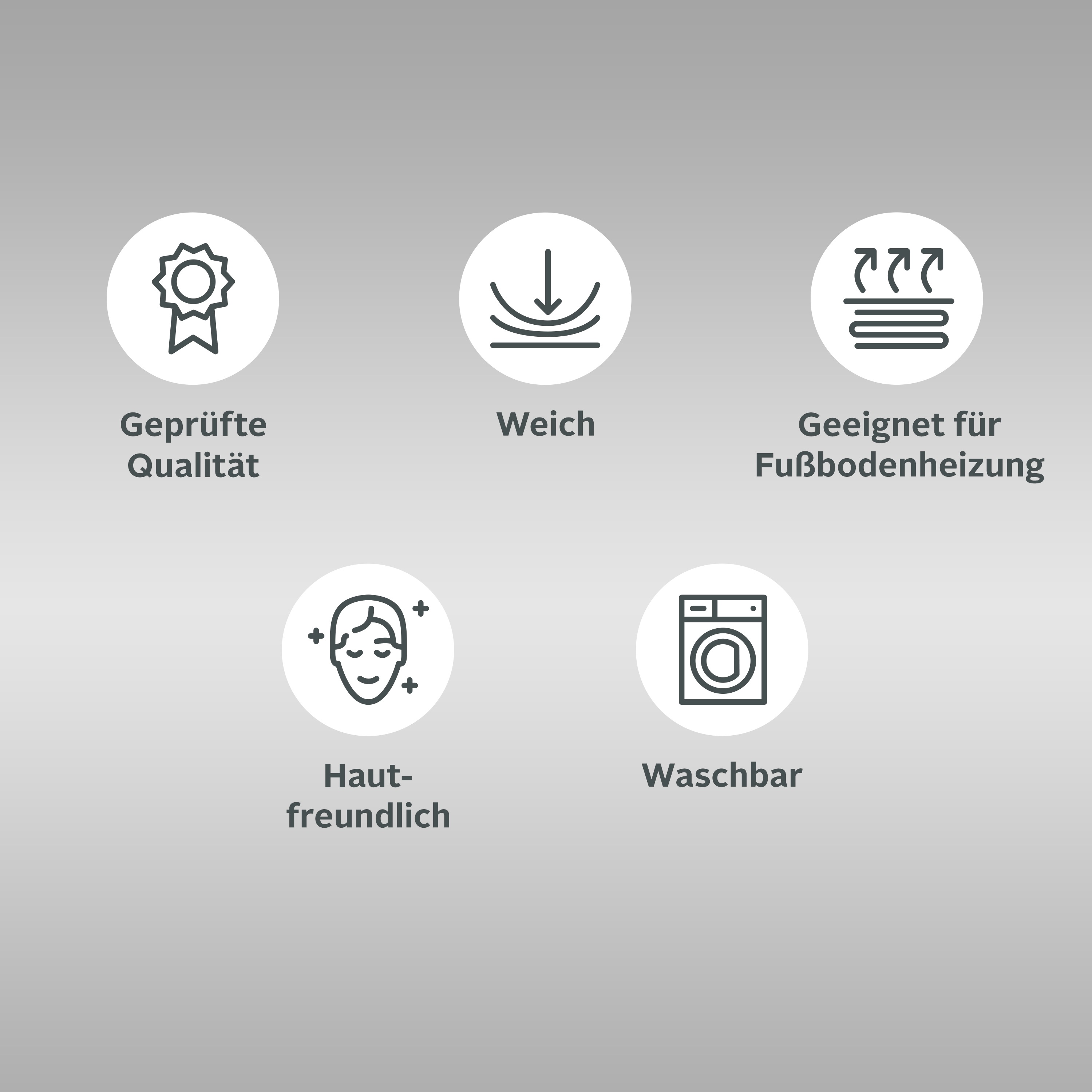 Thumbnail - OTTO home Fellteppich "Alpa" rund 35 mm Höhe Kunstfell, Uni Farben, sehr weich, waschbar