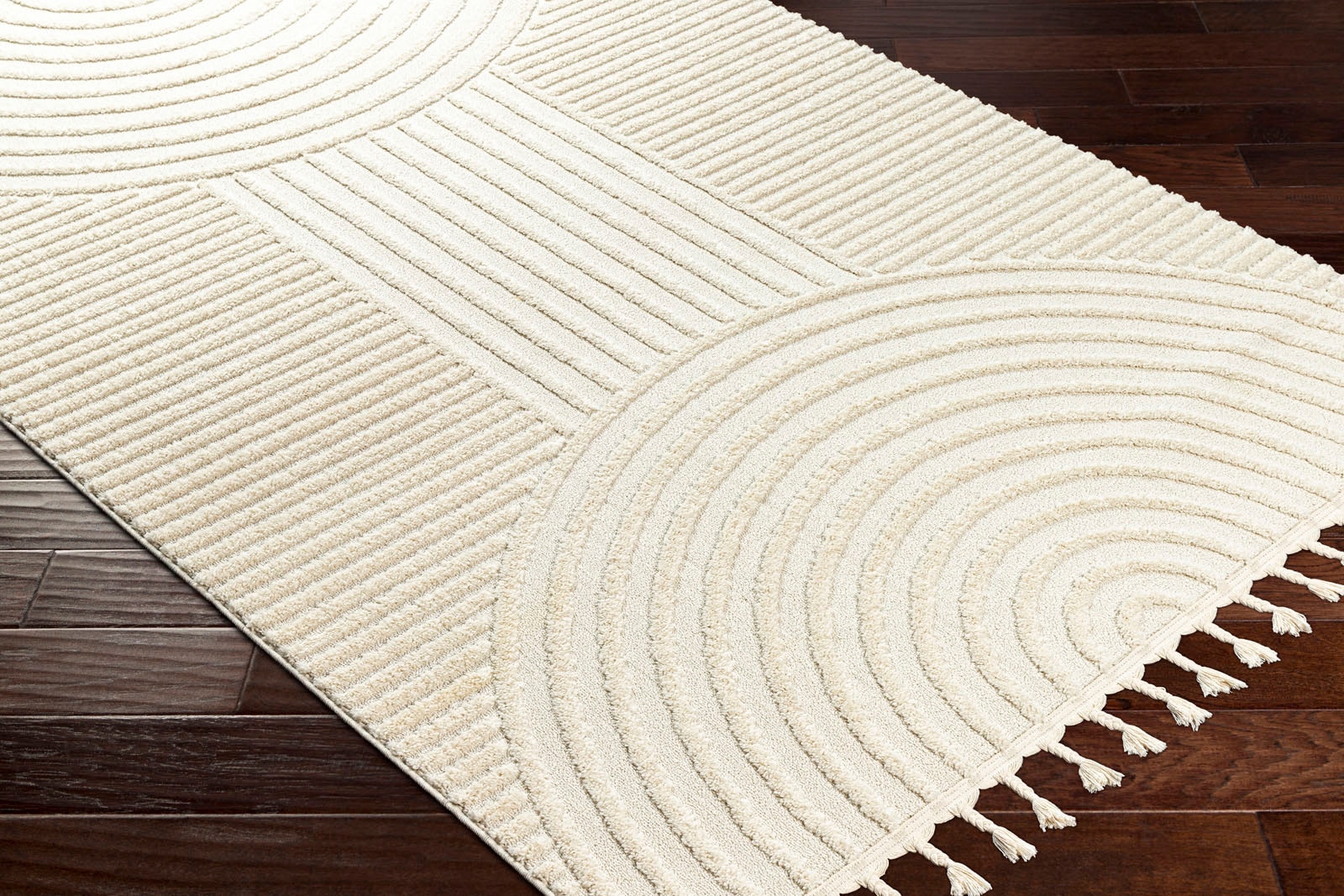Livabliss Teppich »ZAMBIA«, rechteckig, 19 mm Höhe, Skandi Design, Modern Boho Kurzflor Wohnzimmerteppich, Schlafzimmer