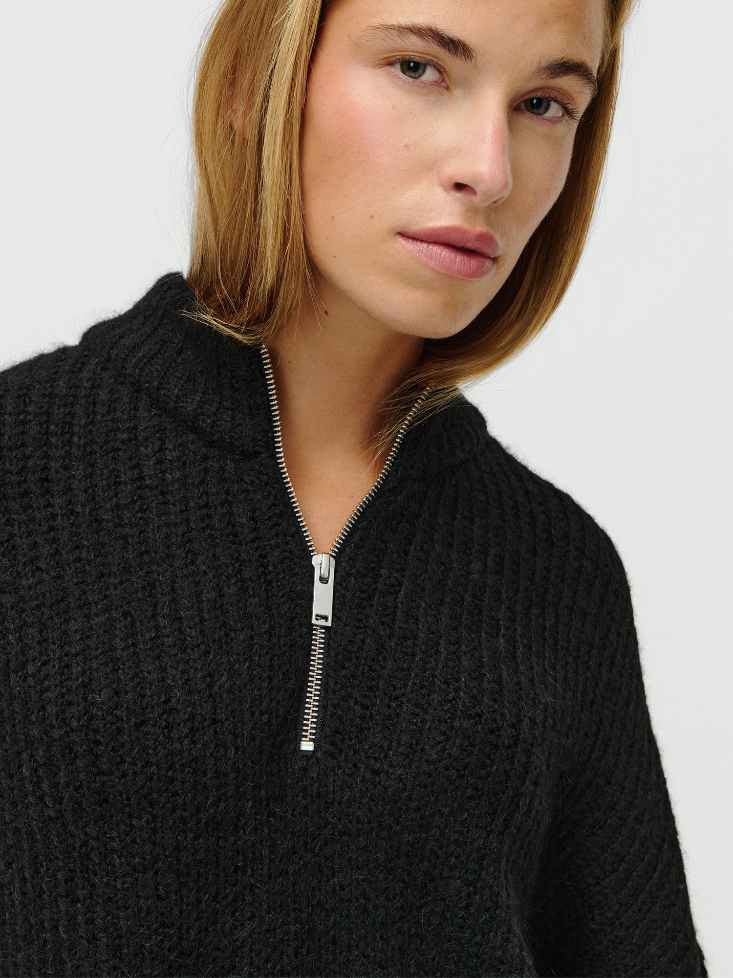 LeGer Strickpullover »Inge, LeGer by Lena Gercke«, Loose fit mit Rundhalsausschnitt