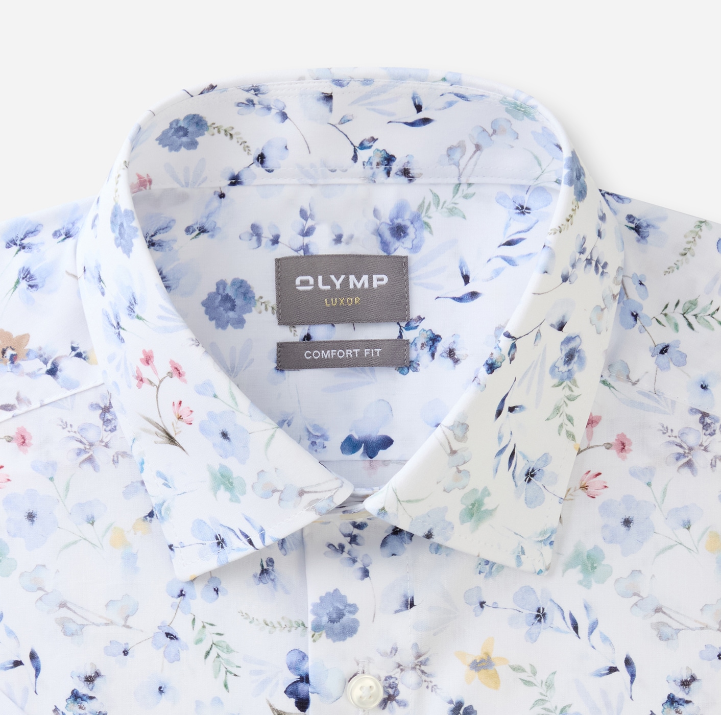 OLYMP Kurzarmhemd »Luxor comfort fit«, mit floralem Print