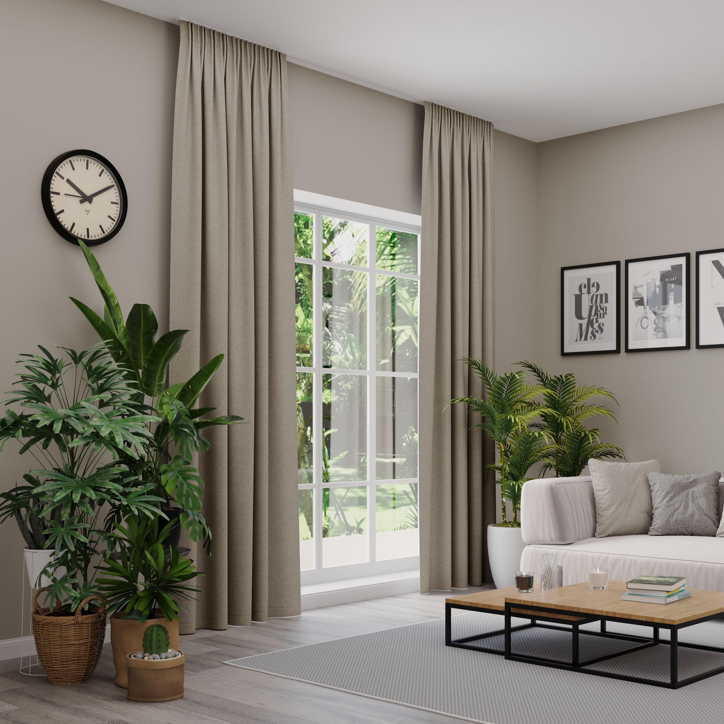 Neutex for you Vorhang nach Maß "ARUBA" Multifunktionsband 1 Stk. tlg. Uni günstig online kaufen