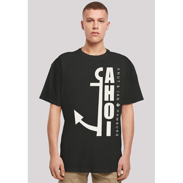 F4NT4STIC T-Shirt »Ahoi Anker Knut & Jan Hamburg«, Print ▷ kaufen | BAUR