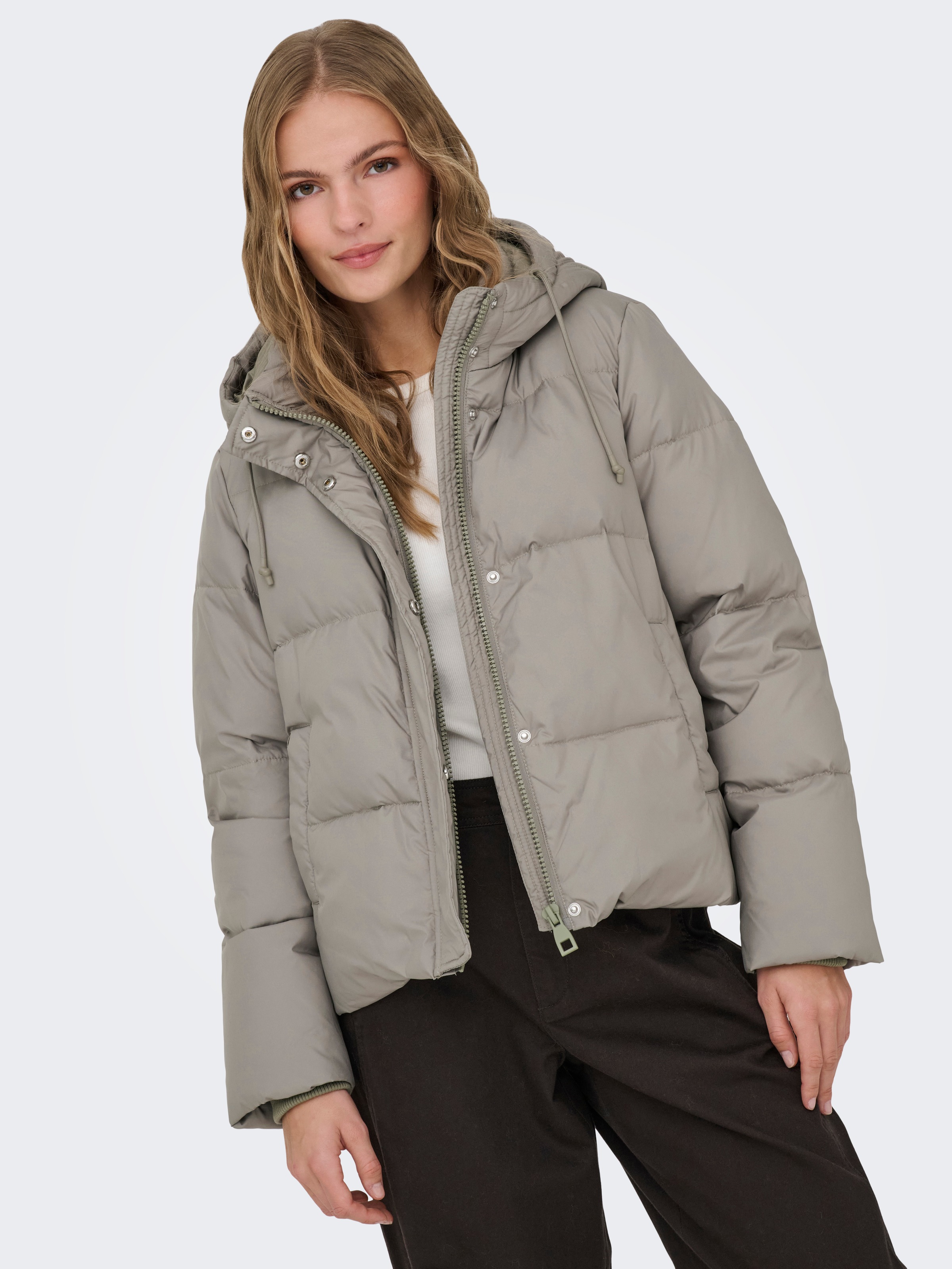 ONLY Steppjacke "ONLALICE SHORT DOWN JACKET NOOS OTW" mit Kapuze günstig online kaufen