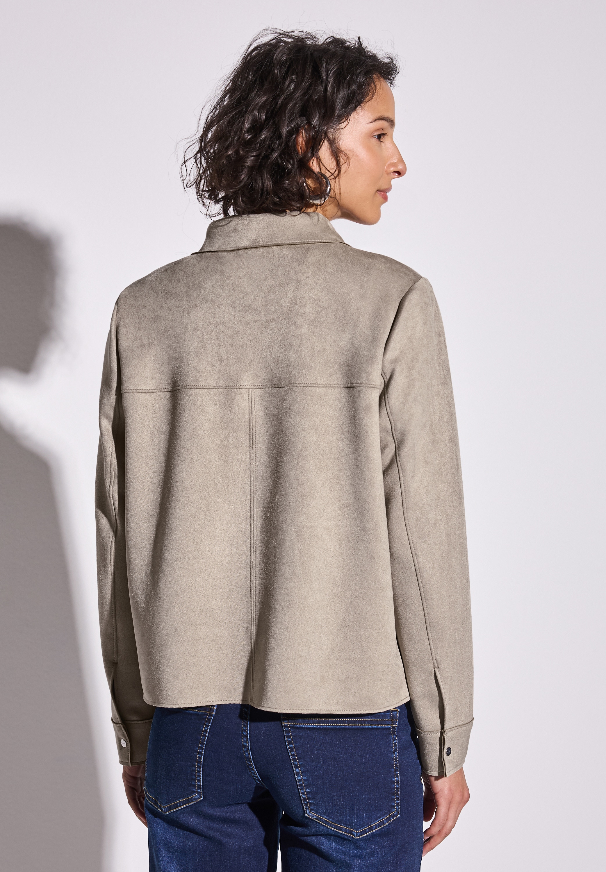 STREET ONE Kurzjacke, ohne Kapuze, mit Knopfleiste