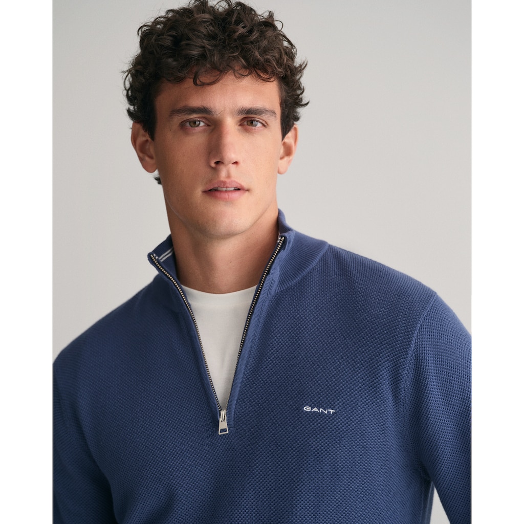 Gant Troyer »COTTON PIQUE HALFZIP«