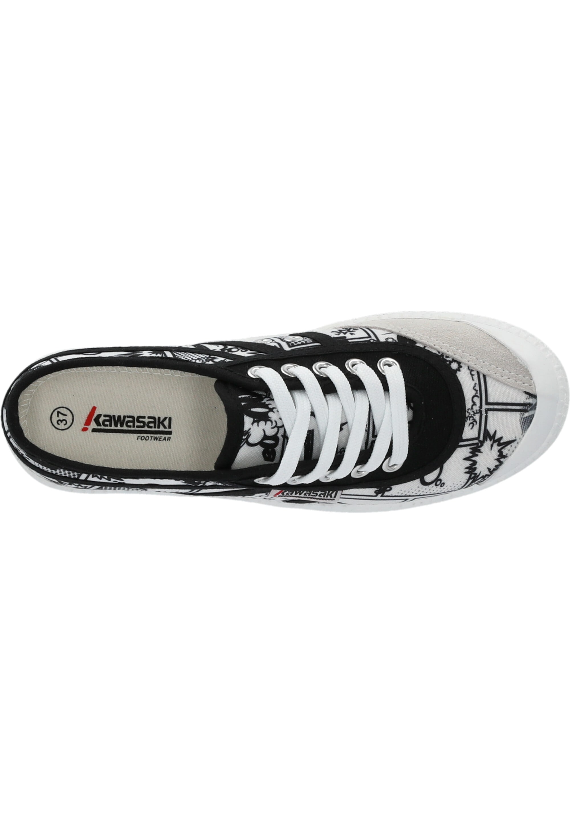 Kawasaki Sneaker »Cartoon«, met trendy cartoonprint