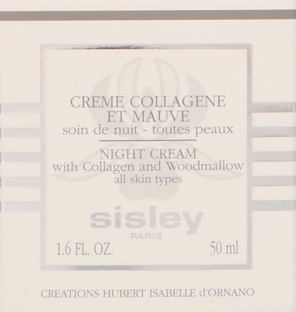 sisley Gesichtspflege »Night Cream With Collagen And Woodmallow«, Korrigiert Zeichen der Hautalterung, straffende Nachtpflege.
