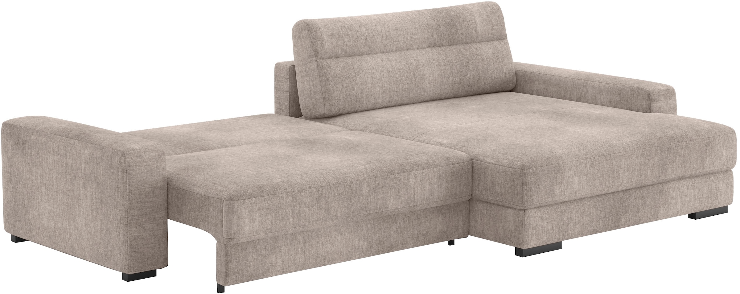 Mr. Couch Ecksofa »Marcello L-Form«, inklusive EasyBett und Bettkasten