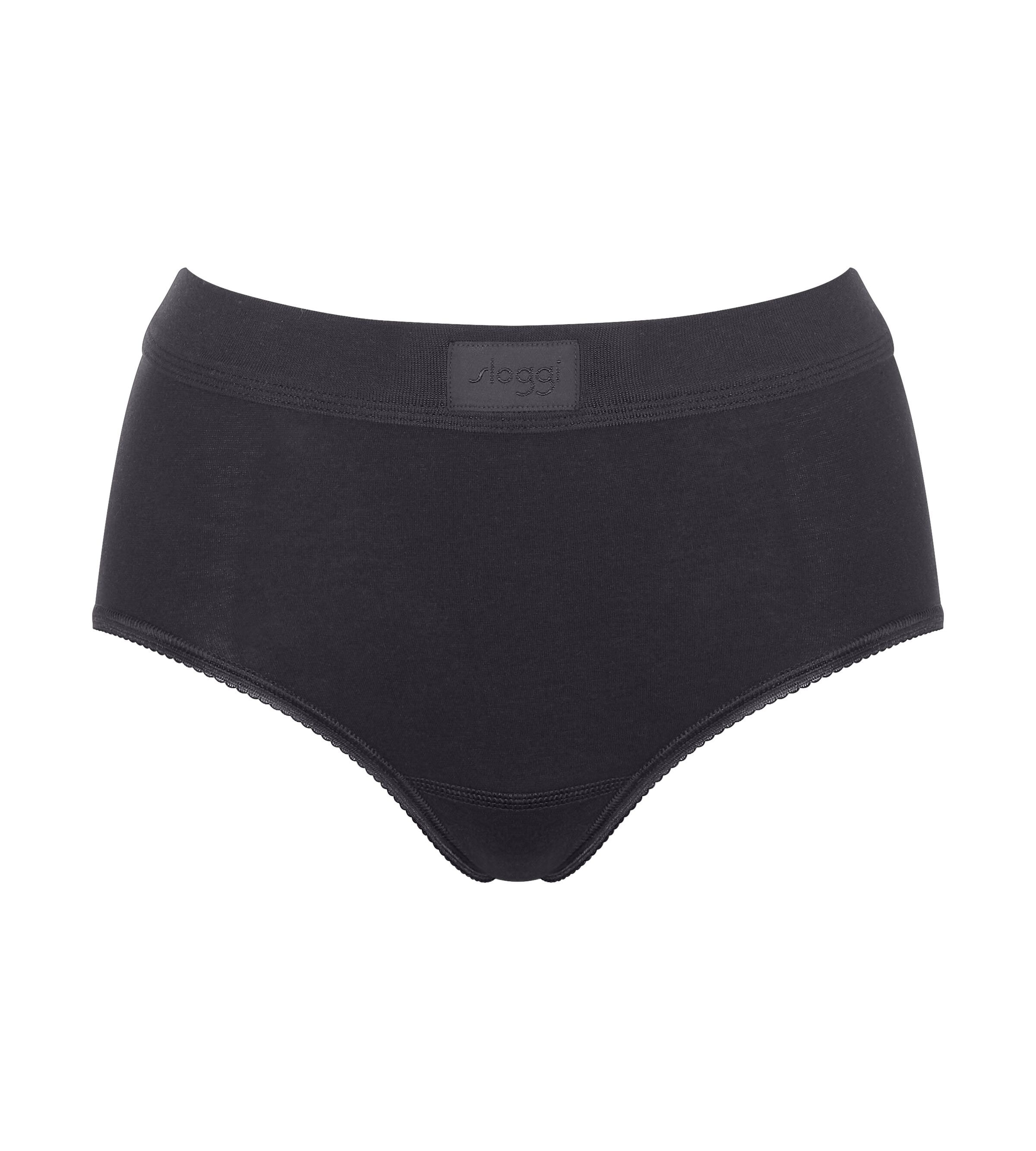 sloggi Slip »Double Comfort T Maxi 2P«, (2er Pack), extra weich, hoher Sitz, niedriger Beinausschnitt