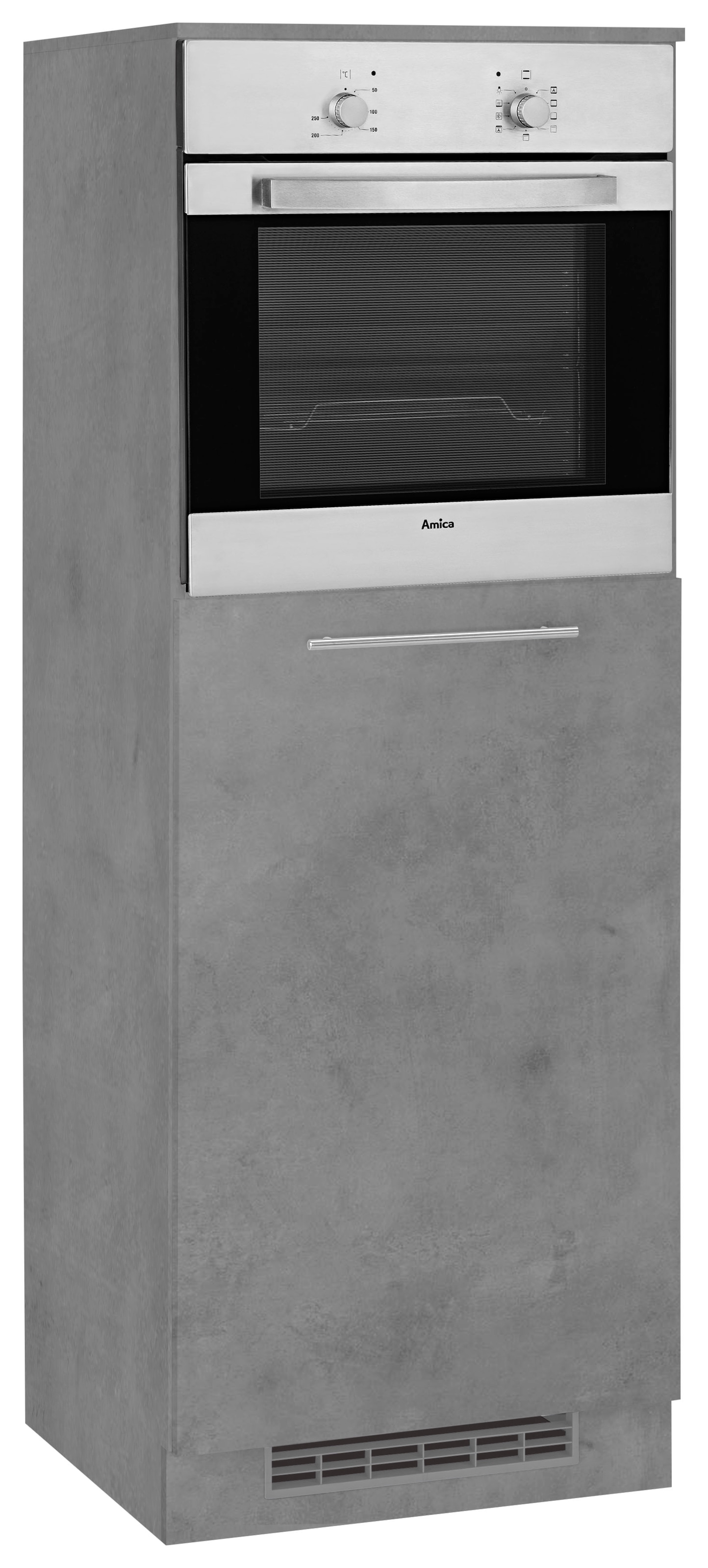 wiho Küchen Backofen/Kühlumbauschrank "Flexi2" Breite/Höhe: 60/165 cm