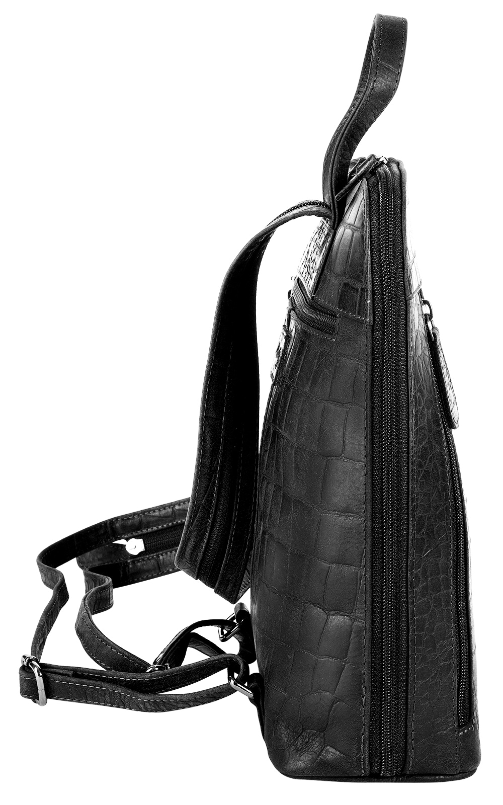 Cluty Cityrucksack, echt Leder