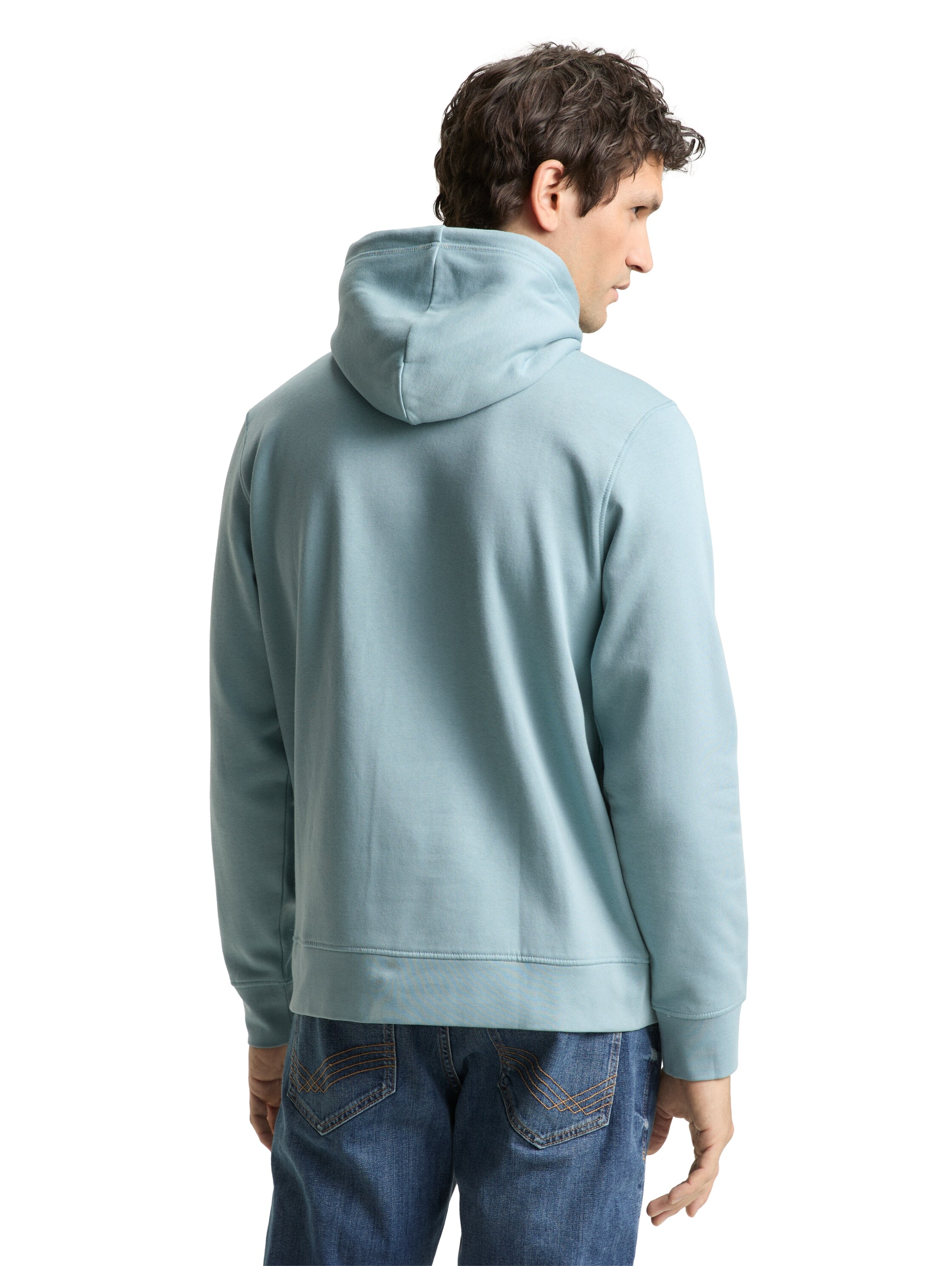 TOM TAILOR Hoodie , mit Logo Stickerei
