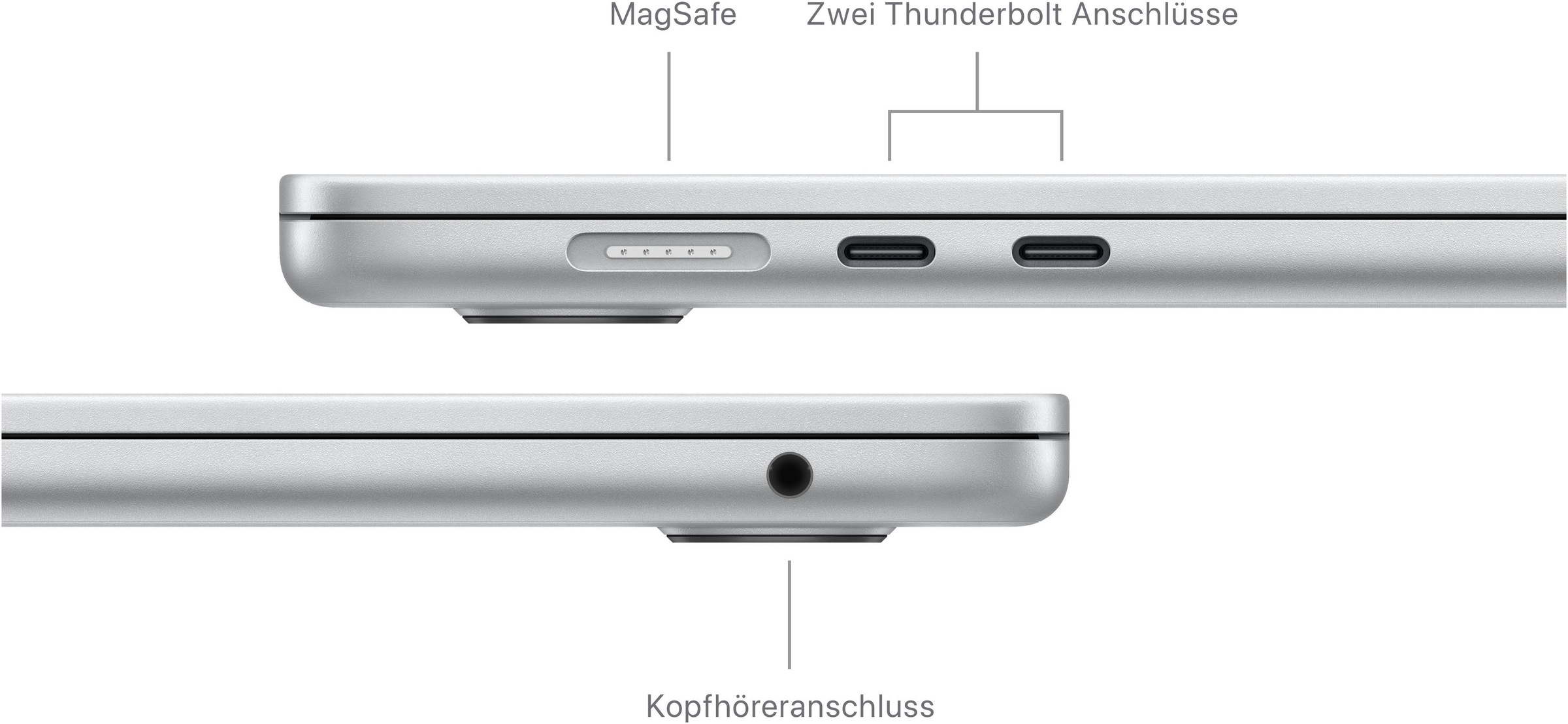 Apple Notebook »MacBook Air 15'' CTO«, 38,91 cm, / 15,3 Zoll, Apple, M3, 10-Core GPU, 512 GB SSD