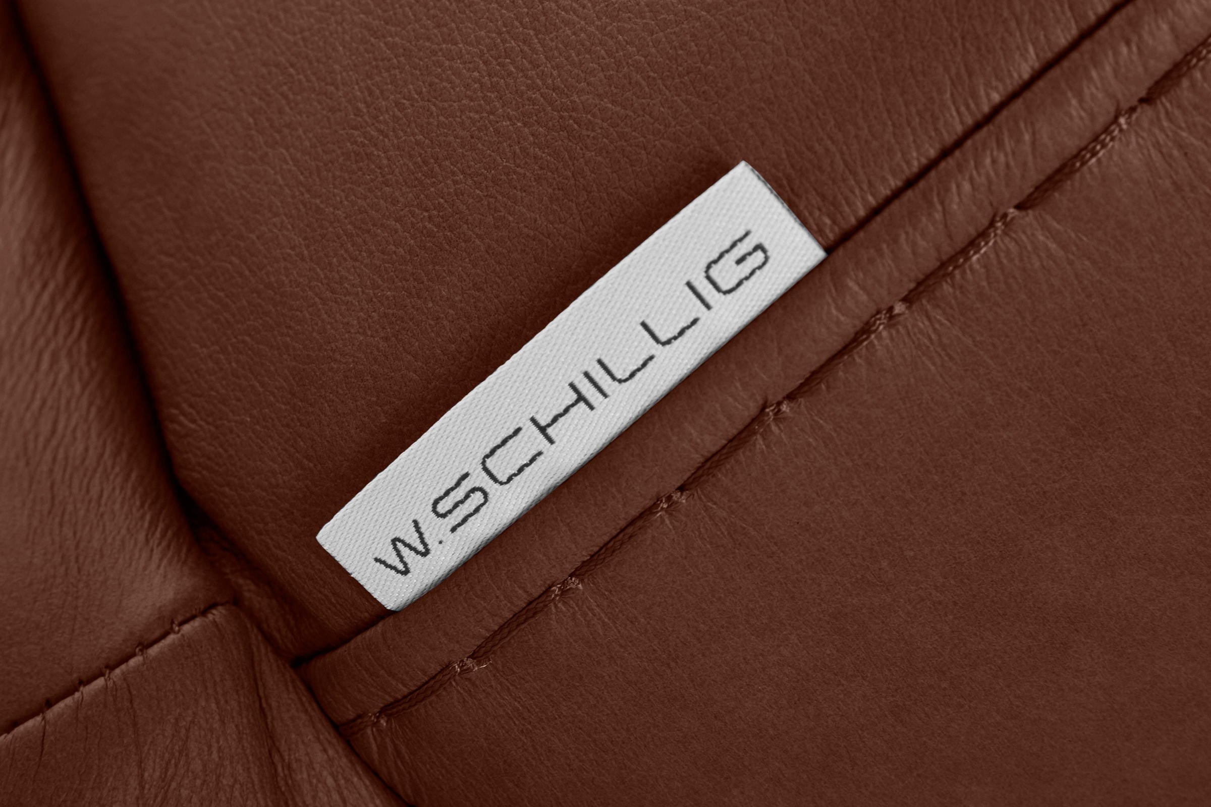 W.SCHILLIG 2,5-Sitzer »montanaa«, mit Metallkufen in Schwarz pulverbeschichtet, Breite 232 cm