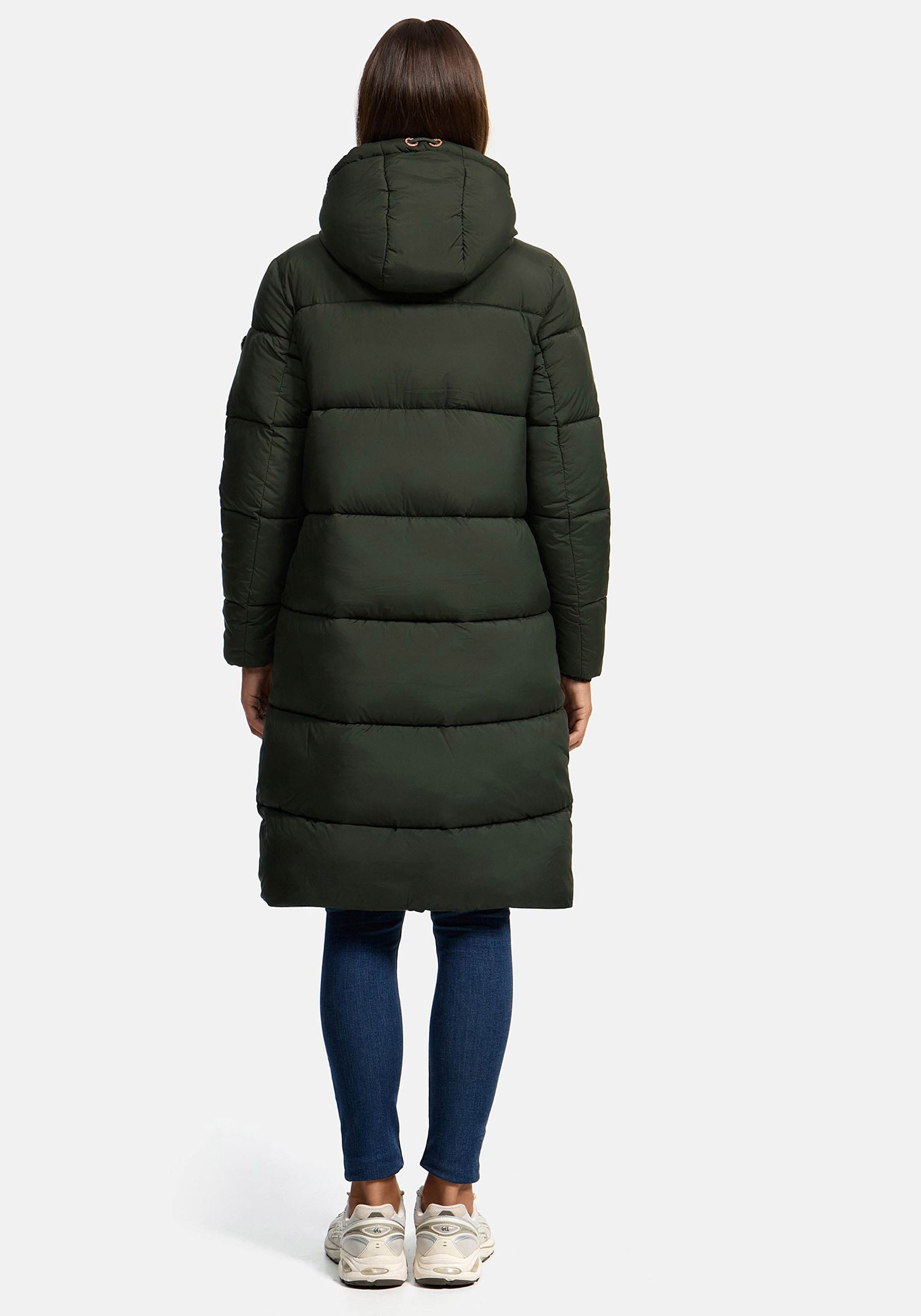 Marikoo Winterjacke »Nomadiaa«, Lange Damen Winterjacke