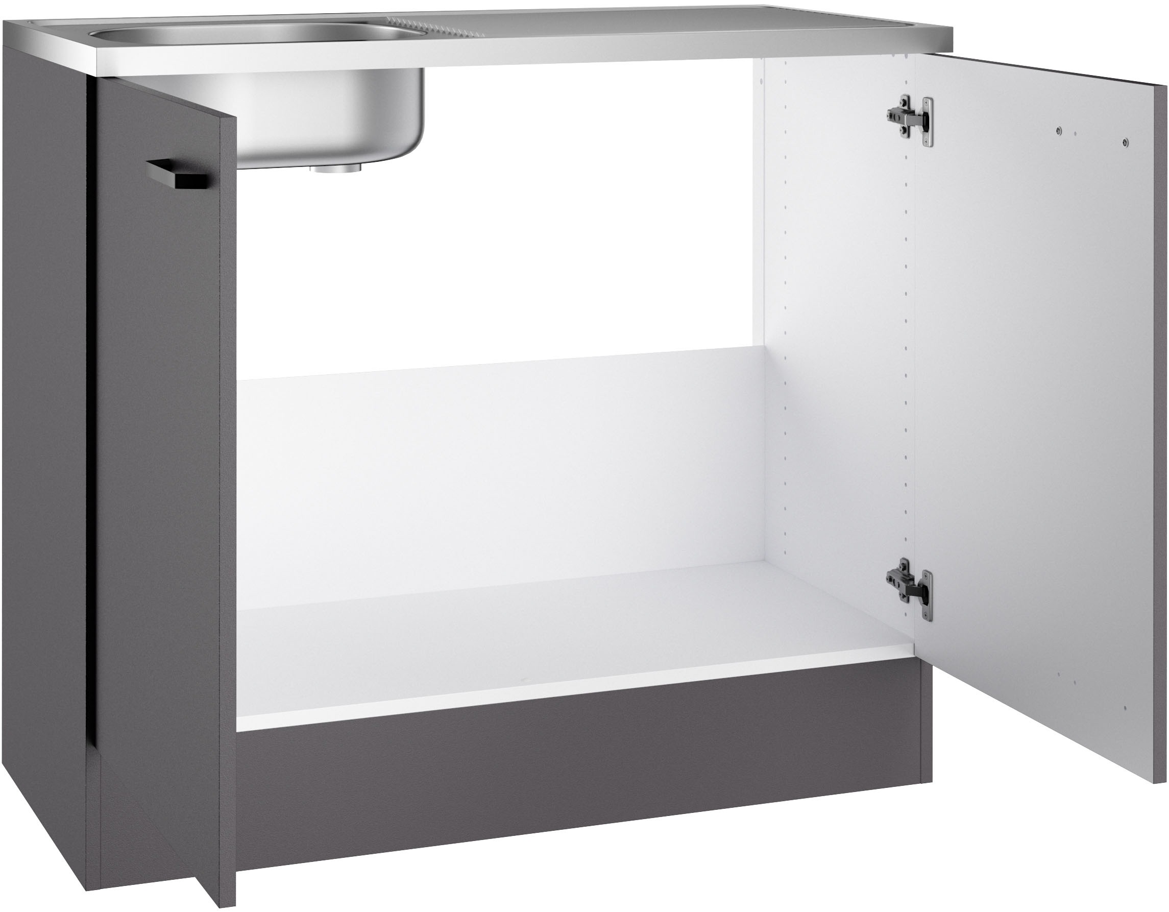Thumbnail - OPTIFIT Spülenschrank "OPTImulti" Breite 100 cm, Tiefe 50 cm, mit Spülenauflage