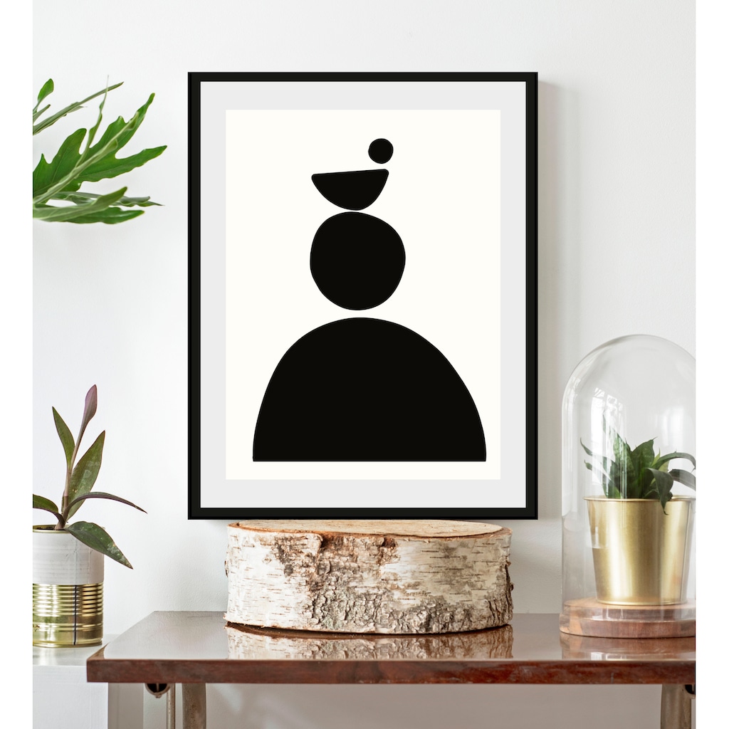 LeGer Home by Lena Gercke Bild »Black is Beautiful III«, Abstrakt, (1 St.)