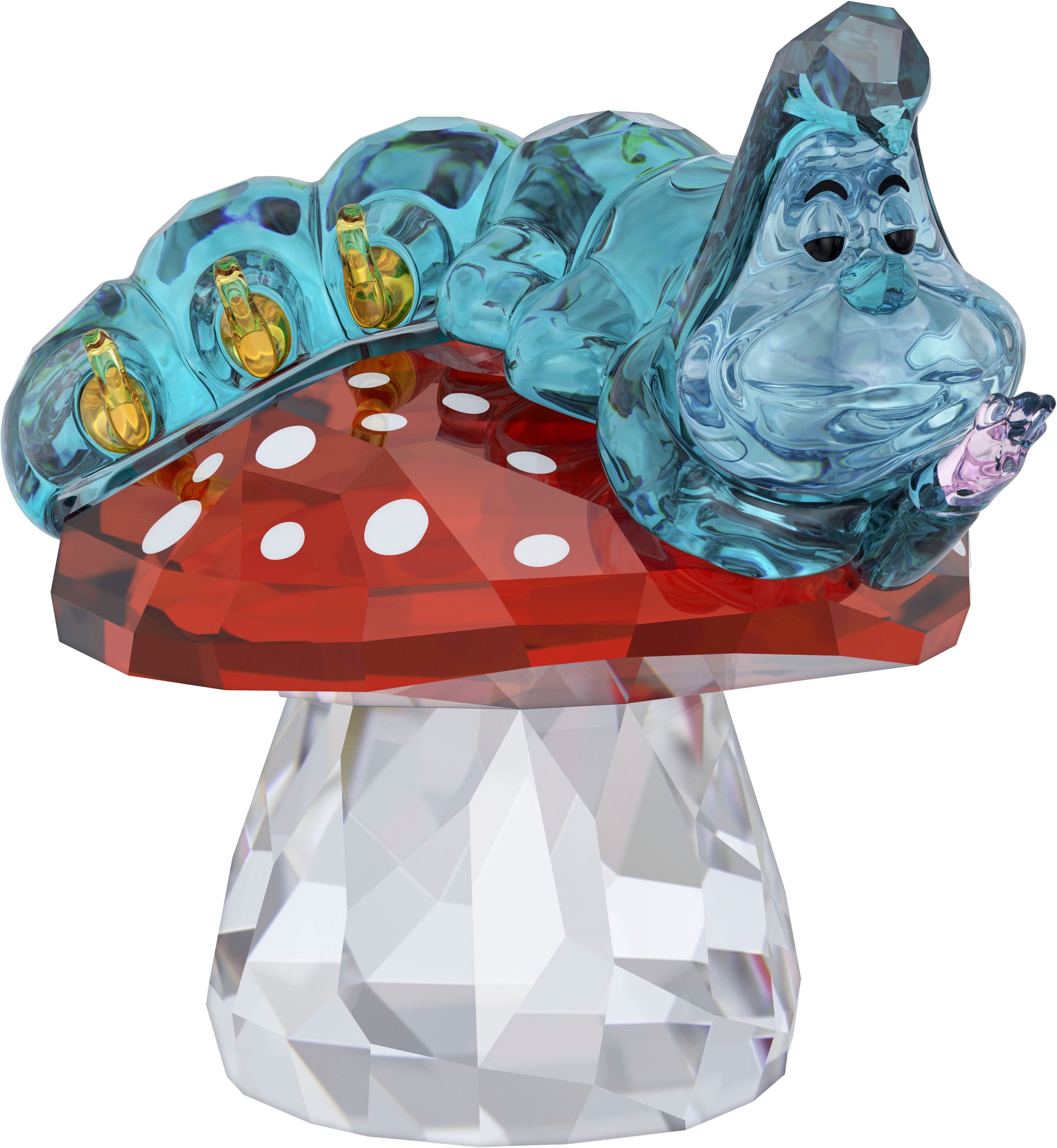 Swarovski Dekofigur »Kristallfigur Sammelfigur Alice Caterpillar Raupe Absolem, 5670225«, Swarovski® Kristall