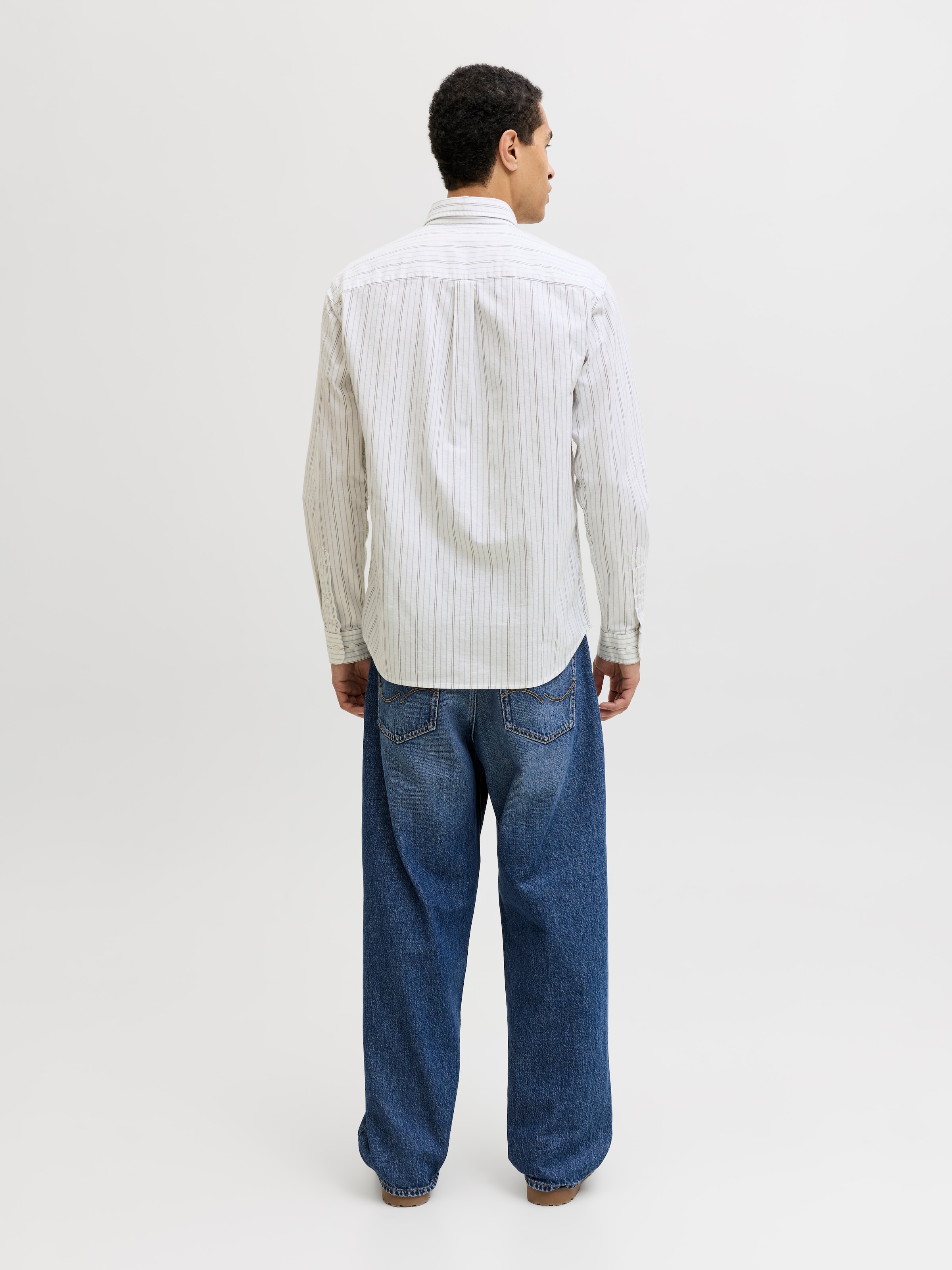Jack & Jones »JPRBLUHARVEY OXFORD L/S SHIRT SN« Baumwolle, regular fit