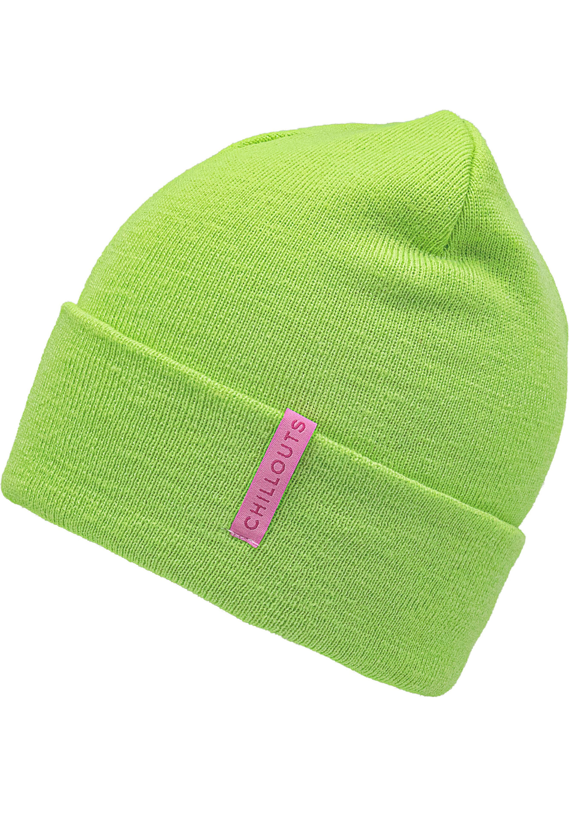 chillouts Strickmütze "Monty Hat", aus Leinen-Baumwollmix mit verstellbarer günstig online kaufen