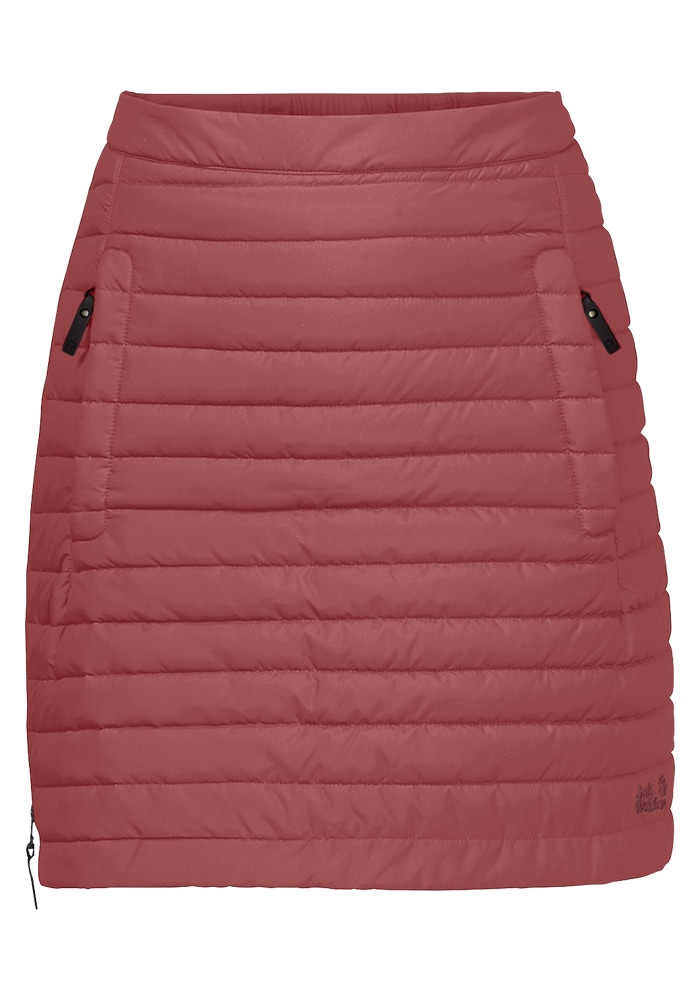 Jack Wolfskin A-Linien-Rock "ICEGUARD SKIRT W" Winterrock, warm, winddicht und wasserabweisend