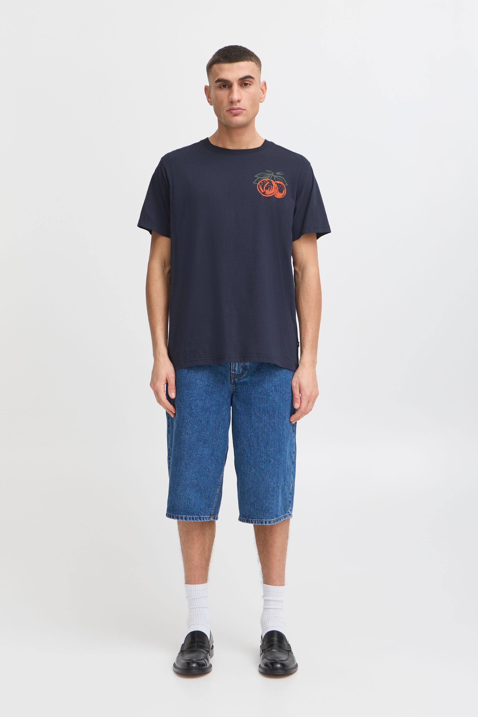 Solid Rundhalsshirt "Rundhalsshirt SDPARGAV" günstig online kaufen