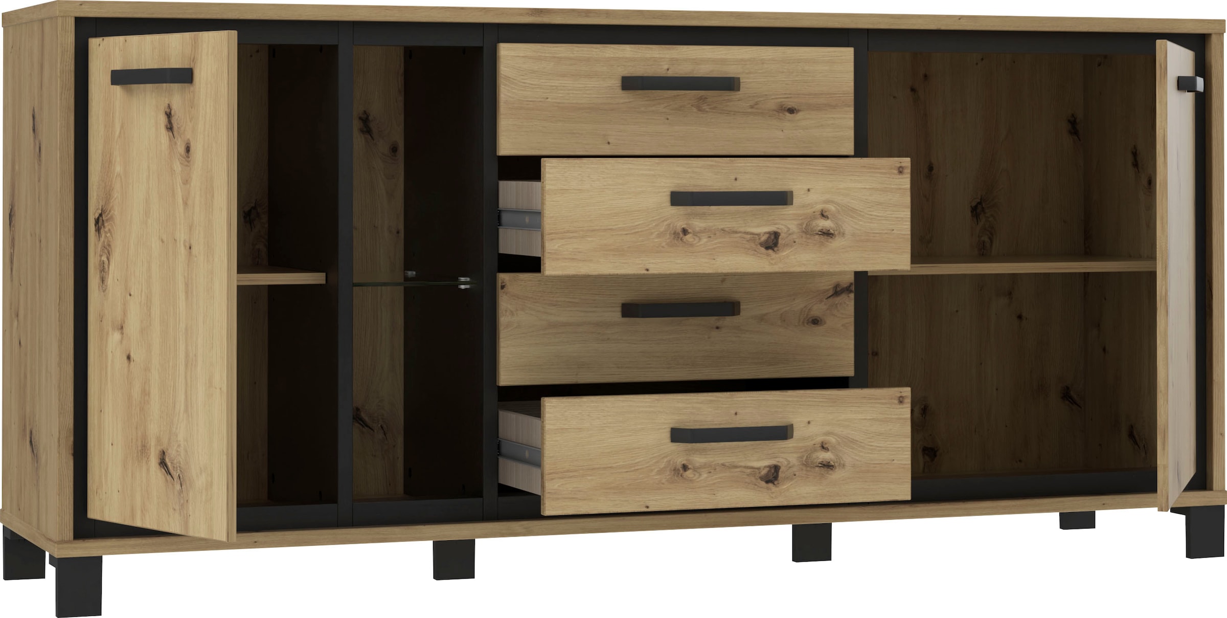 FORTE Sideboard »Trondheim«, Breite 177 cm