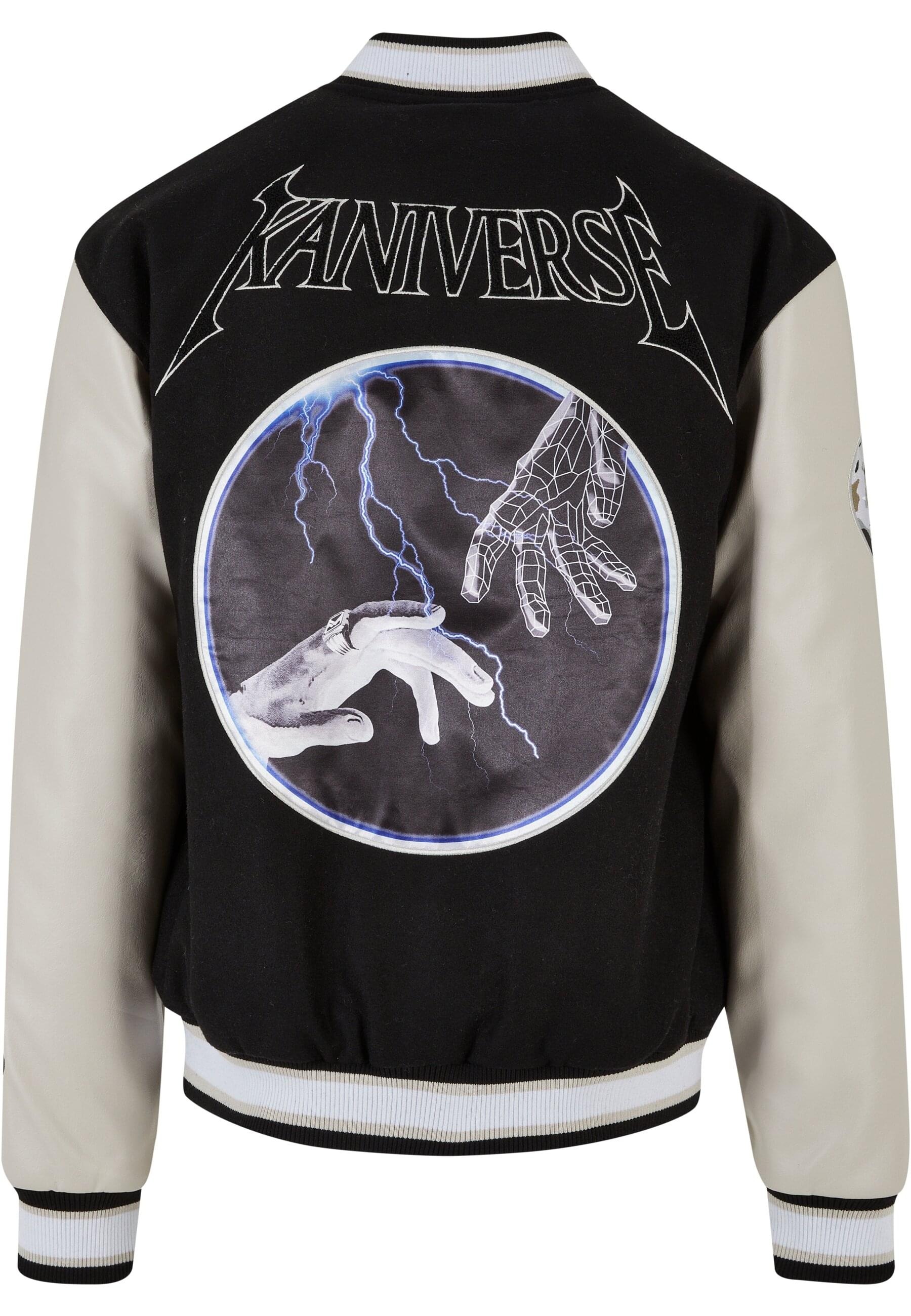 Karl Kani Allwetterjacke »Karl Kani Herren KM231-008-2KK Retro Block College Jacket«, (1 St.), mit Kapuze