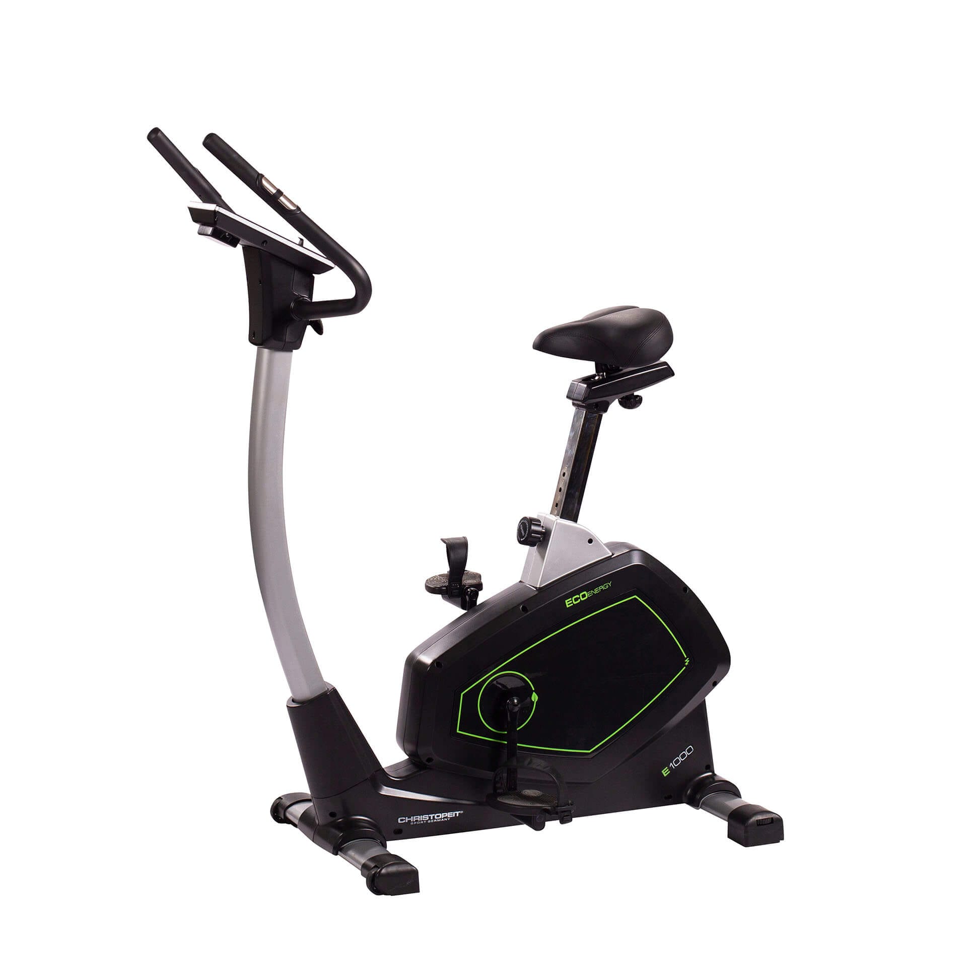 Christopeit Sport Ergometer "Eco 1000" 150 kg max. Benutzergewicht, Fahrrad, 24 Widerstandsstufen