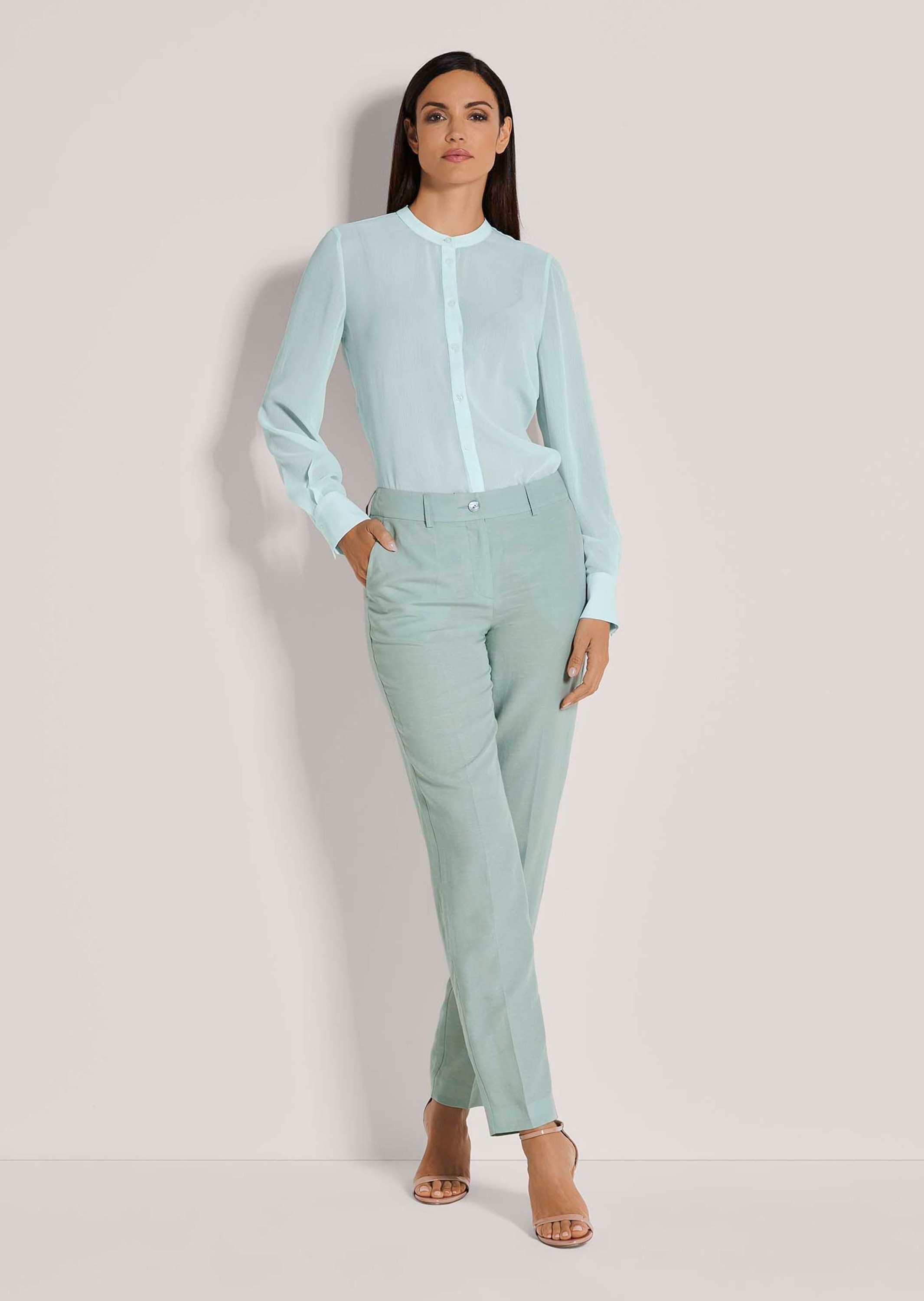 Thumbnail - MADELEINE Bügelfaltenhose "Hose Bügelfalten-Hose mit Leinen"