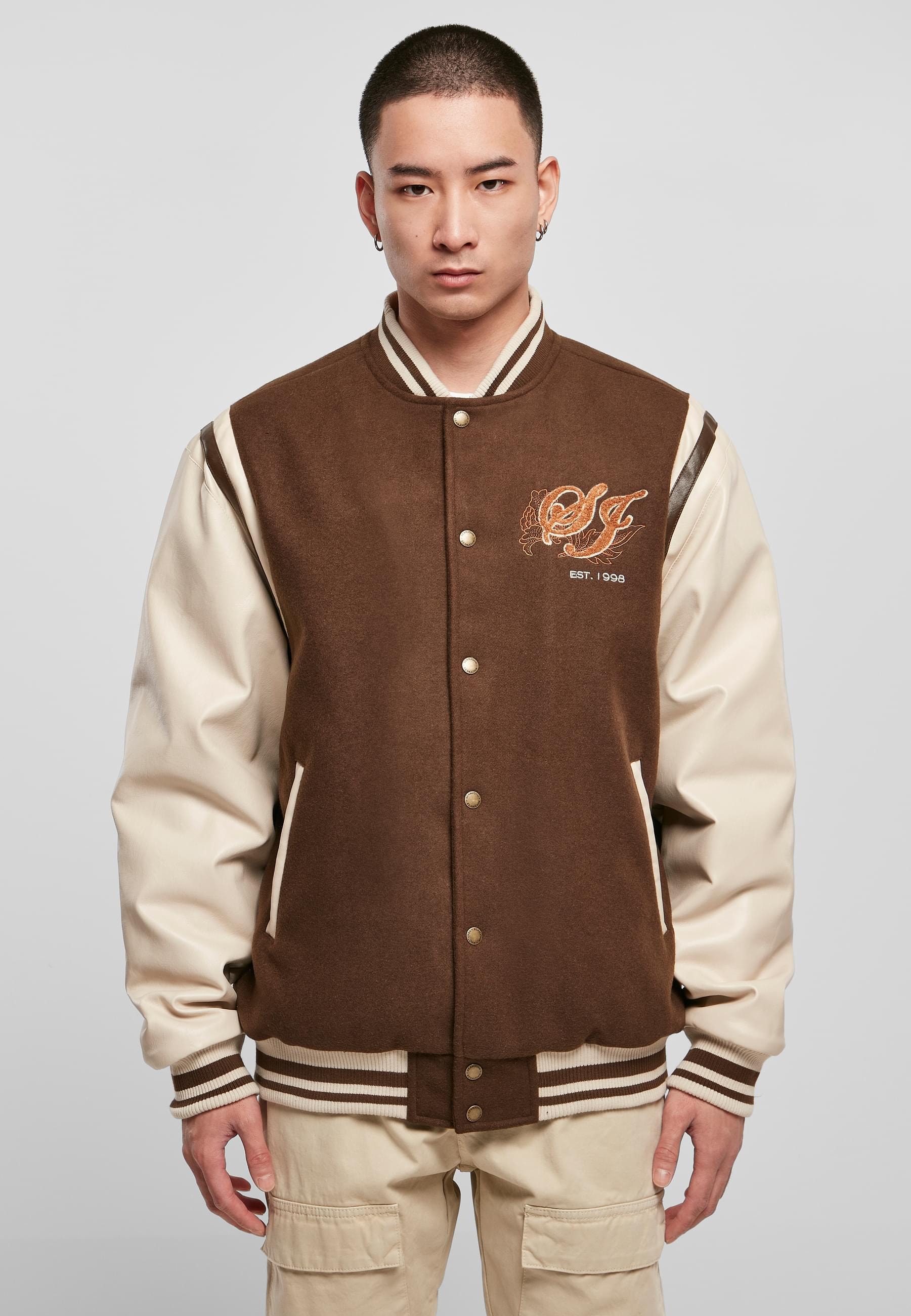 Sean John Allwetterjacke »Sean John Herren SJ Vintage Collegejacket«, (1 St.), ohne Kapuze