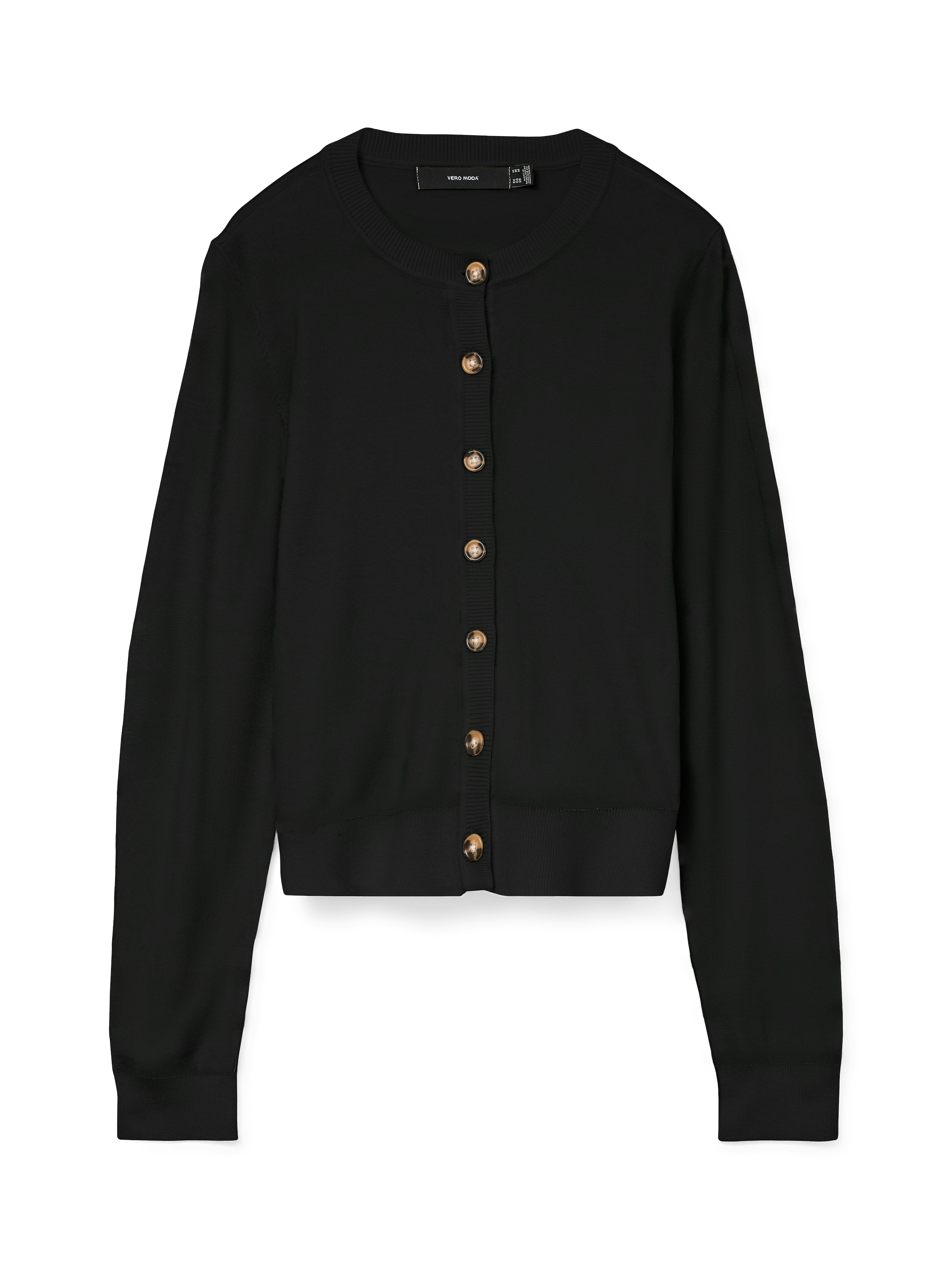Vero Moda Strickjacke "VMSABA PLAIN LS O-NECK CARDIGAN NOOS" günstig online kaufen